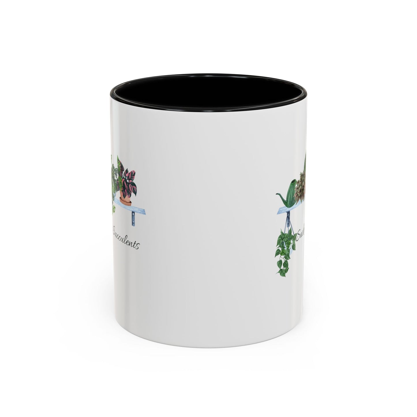 11oz/15oz Garden Themed Coffee Mug Sucker for Succulents