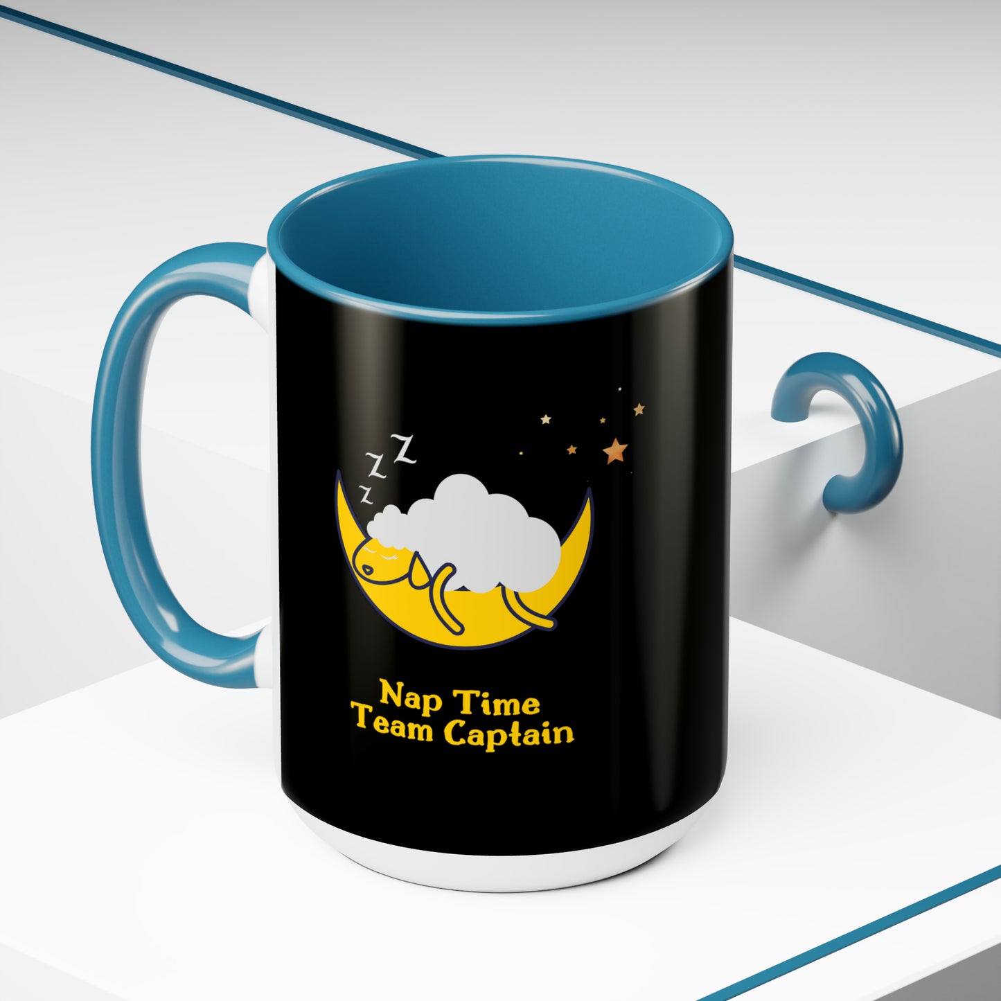 15oz Nap Time Team Captain Coffee Mug