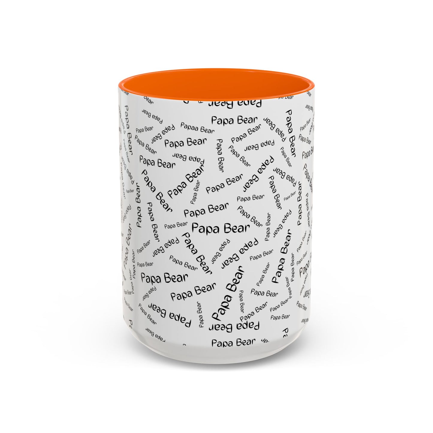 11oz/15oz Papa Bear Word Scramble Coffee Mug
