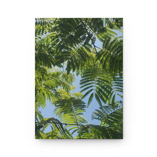 Hardcover Journal Matte Original Print Silk Canopy Print
