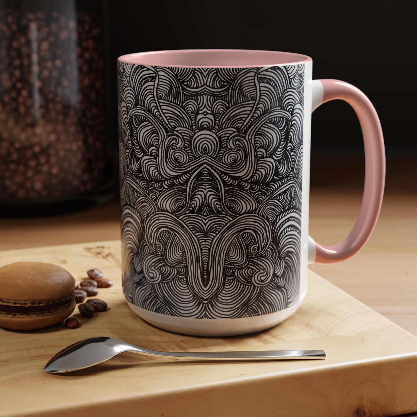 11oz/15oz Original Line Art Coffee Mug - Liquid