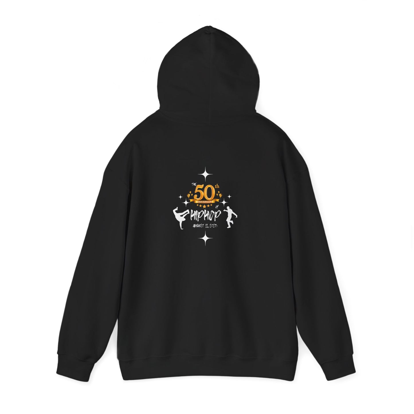 Unisex Heavy Blend™ 50th Anniversary of HipHop August 11, 2023 Commemorate 50 Years Hooded Sweatshirt