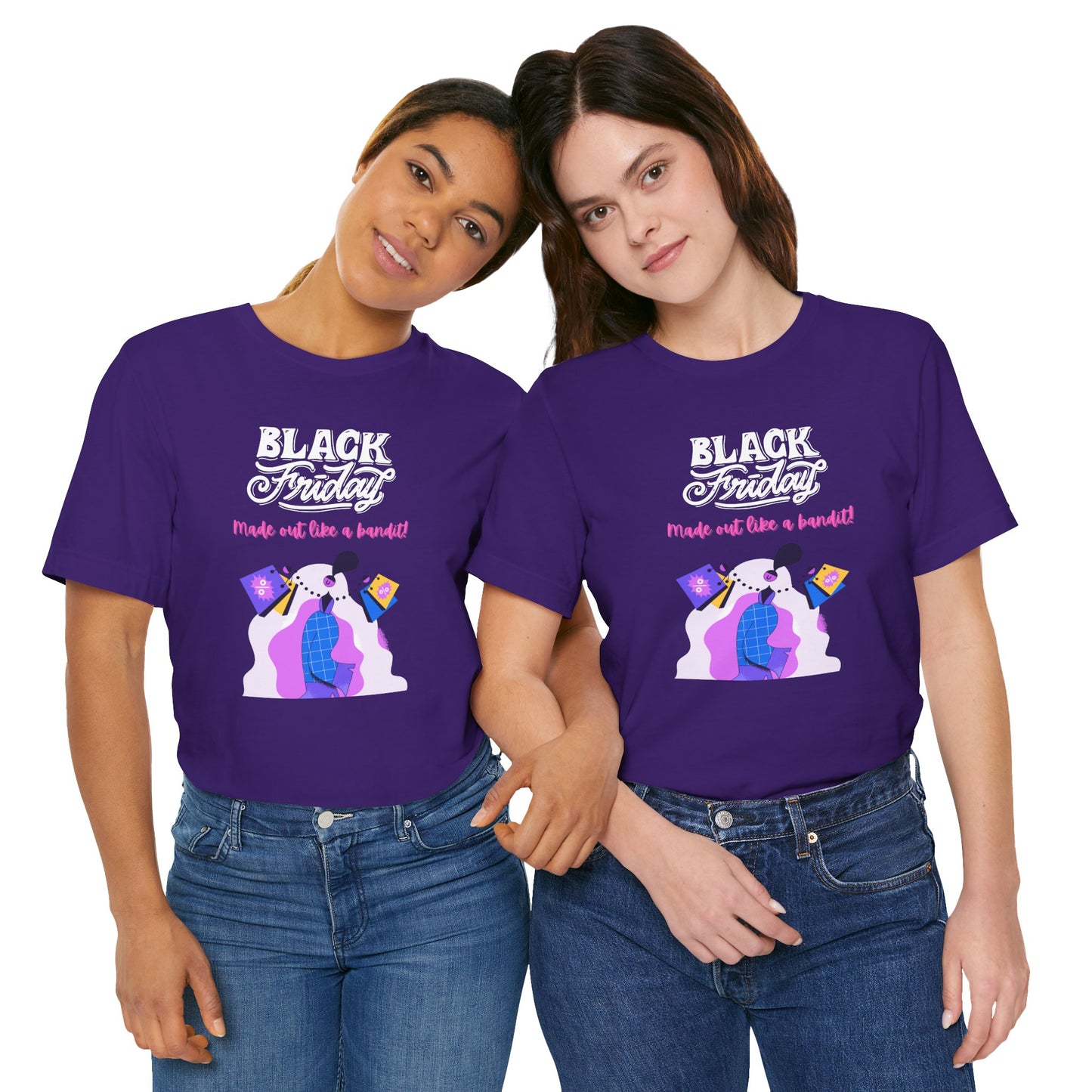 Unisex Jersey Short Sleeve Black Friday Sales T-Shirt