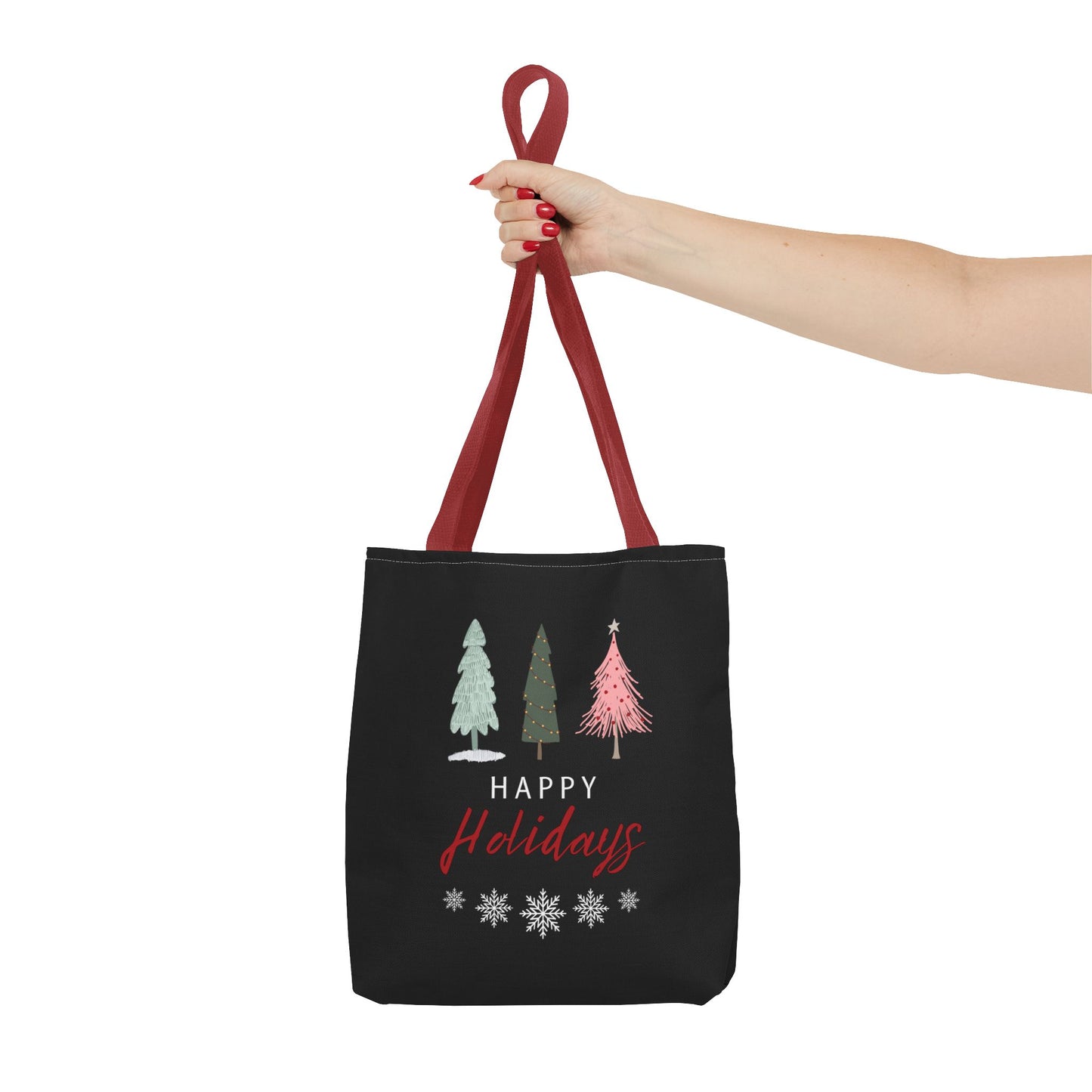 Unisex Happy Holidays Seasons Greetings Fall Tote Bag