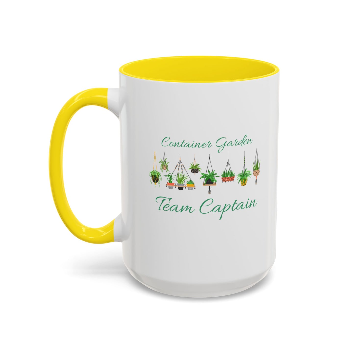 11oz/15oz Garden Themed Container Garden Team Captain Plant Parent Coffee Mug