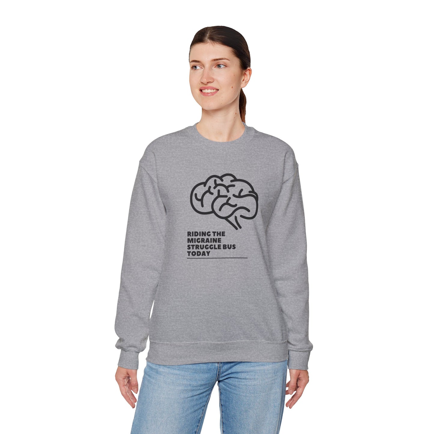 Unisex Migraine Day Invisible Illness Warrior Sweatshirt