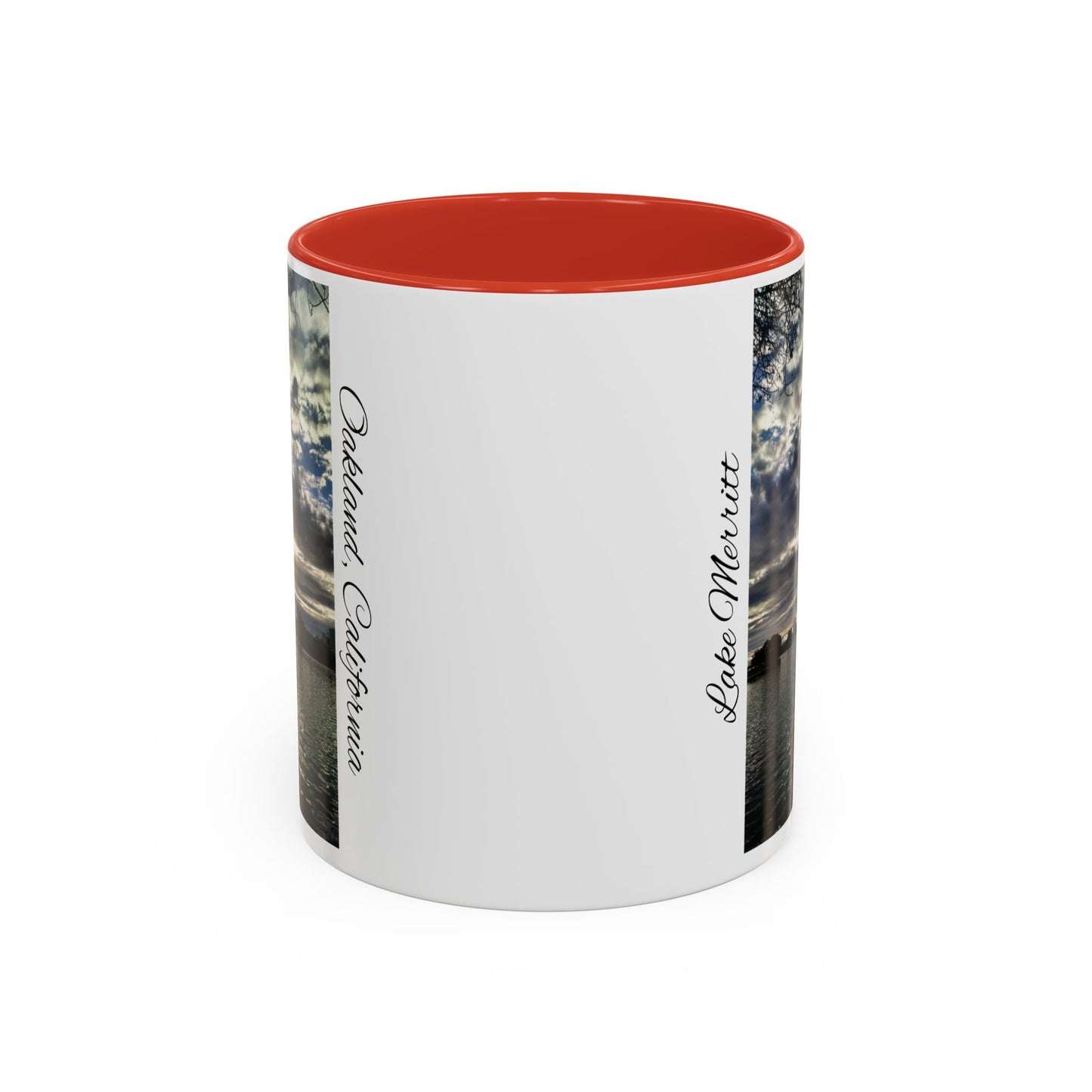 11oz/15oz Two Tone Lake Merritt, Oakland California San Francisco Bay Area Keepsake Coffee Mug