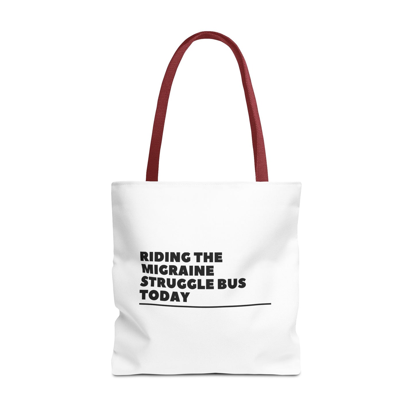 Unisex Migraine Day Invisible Illness Warrior Tote Bag