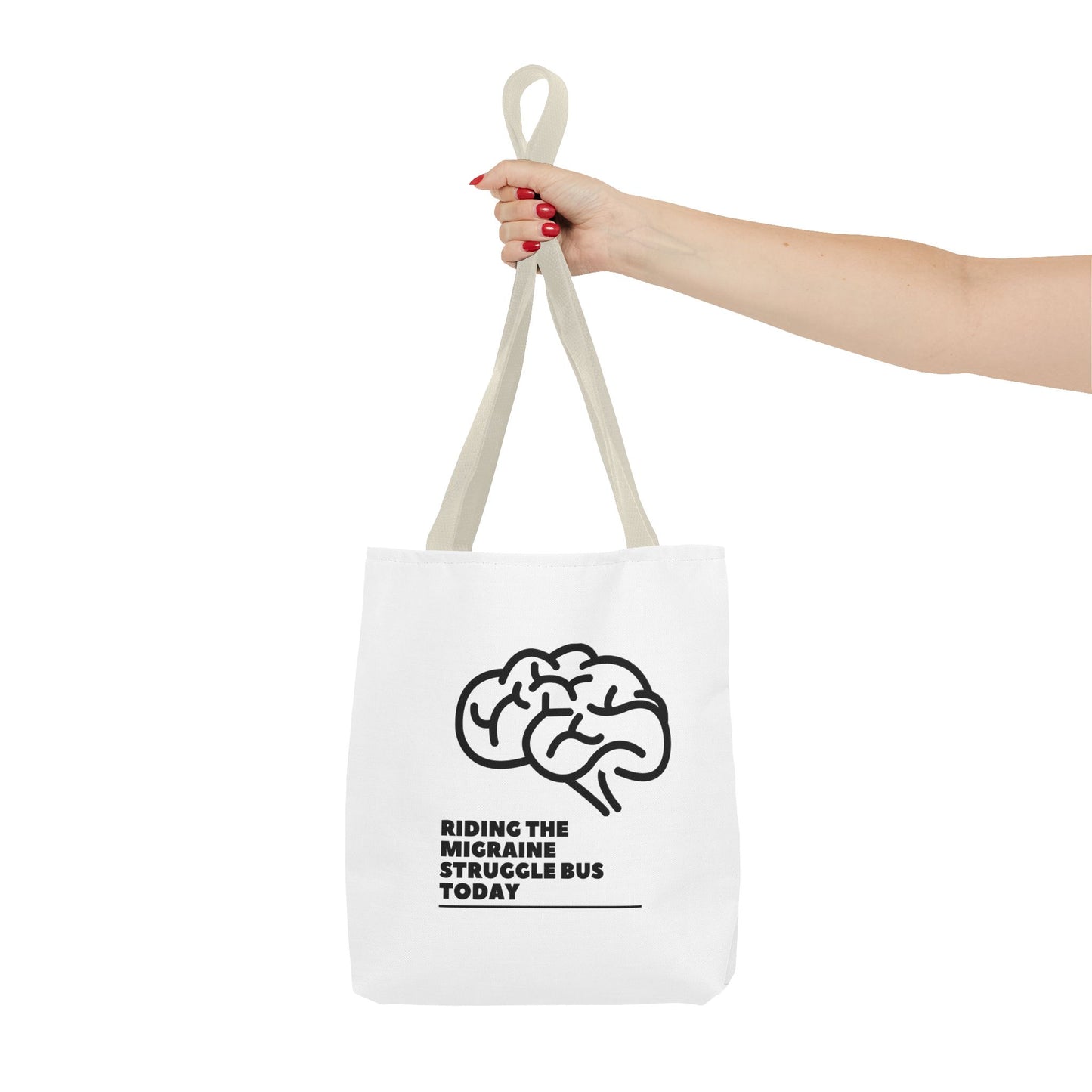 Unisex Migraine Day Invisible Illness Warrior Tote Bag