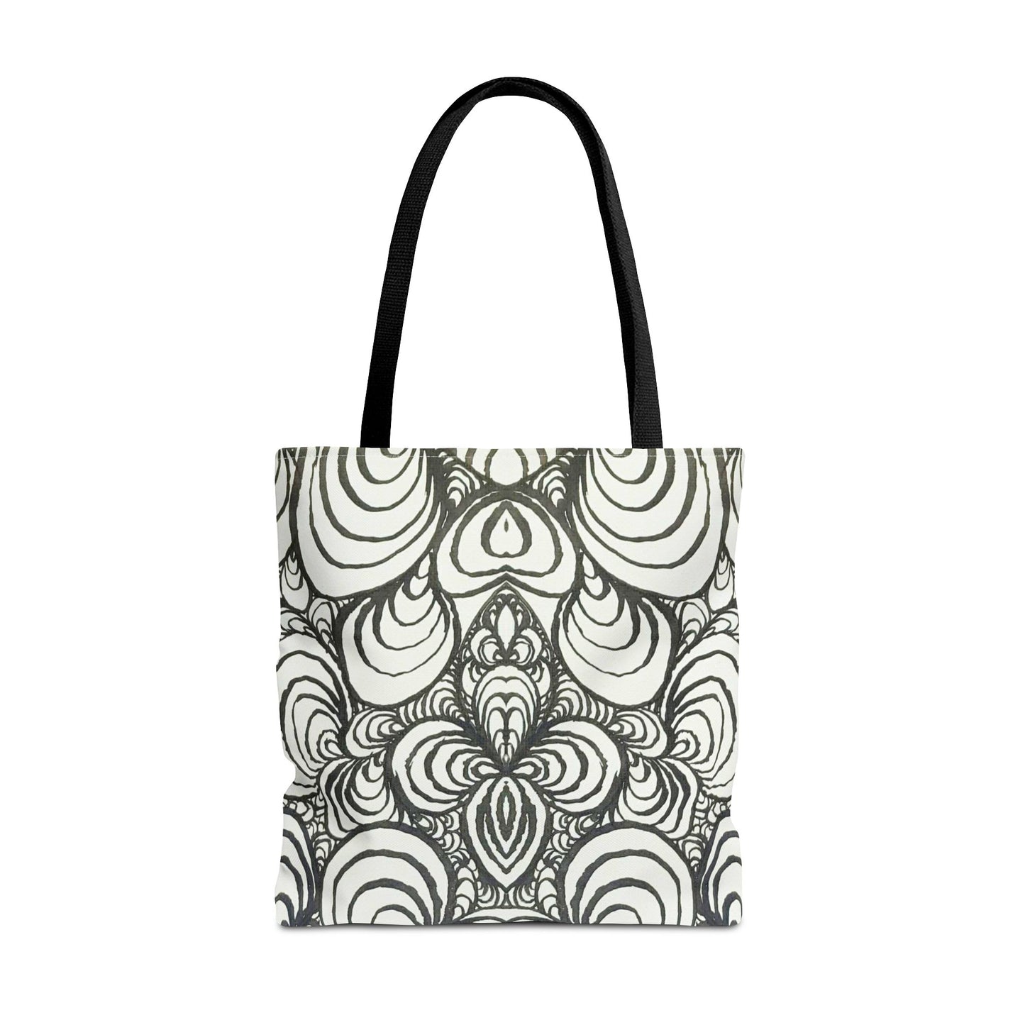 Unisex Original Line Art - All Over Print Tote Bag - Puzzle Panels 1