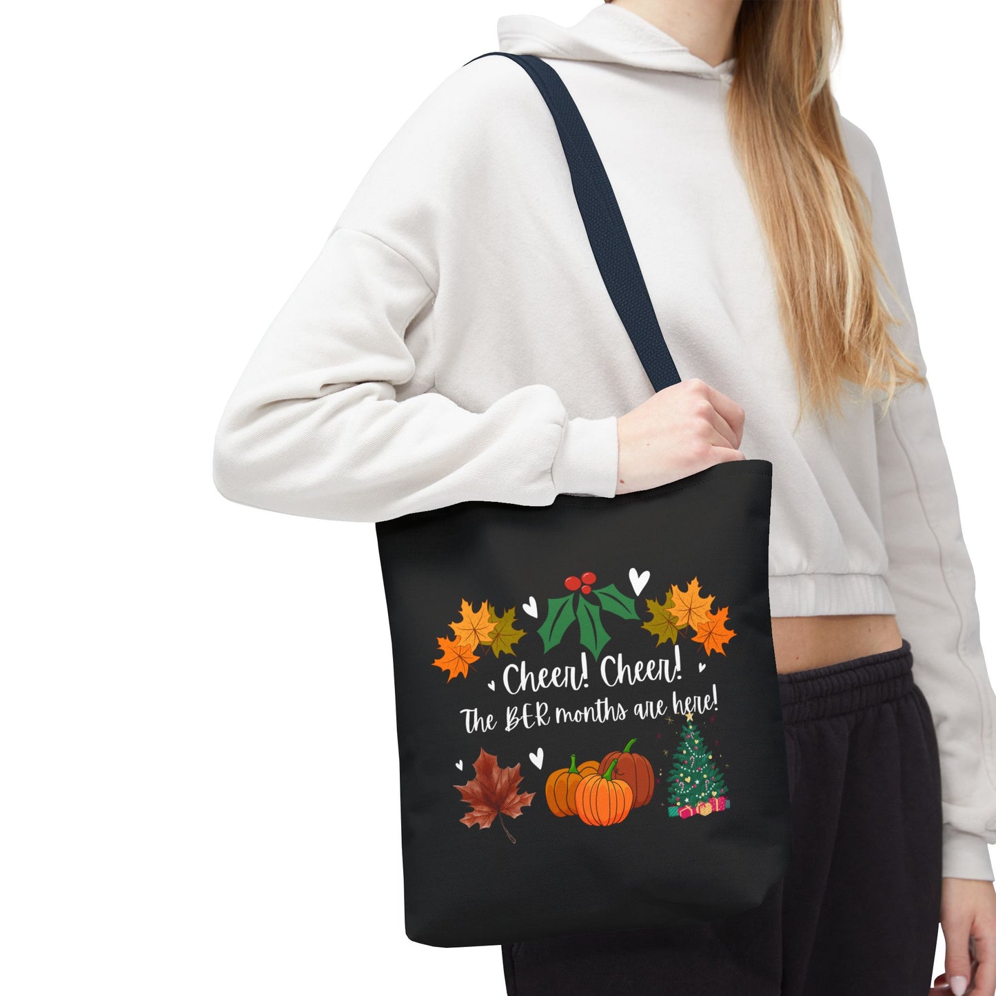 Unisex BER Months Tote Bag Autumn Tote Fall Tote Bag September Tote October Tote Bag November Bag December Tote Bag Favorite Months Tote Bag