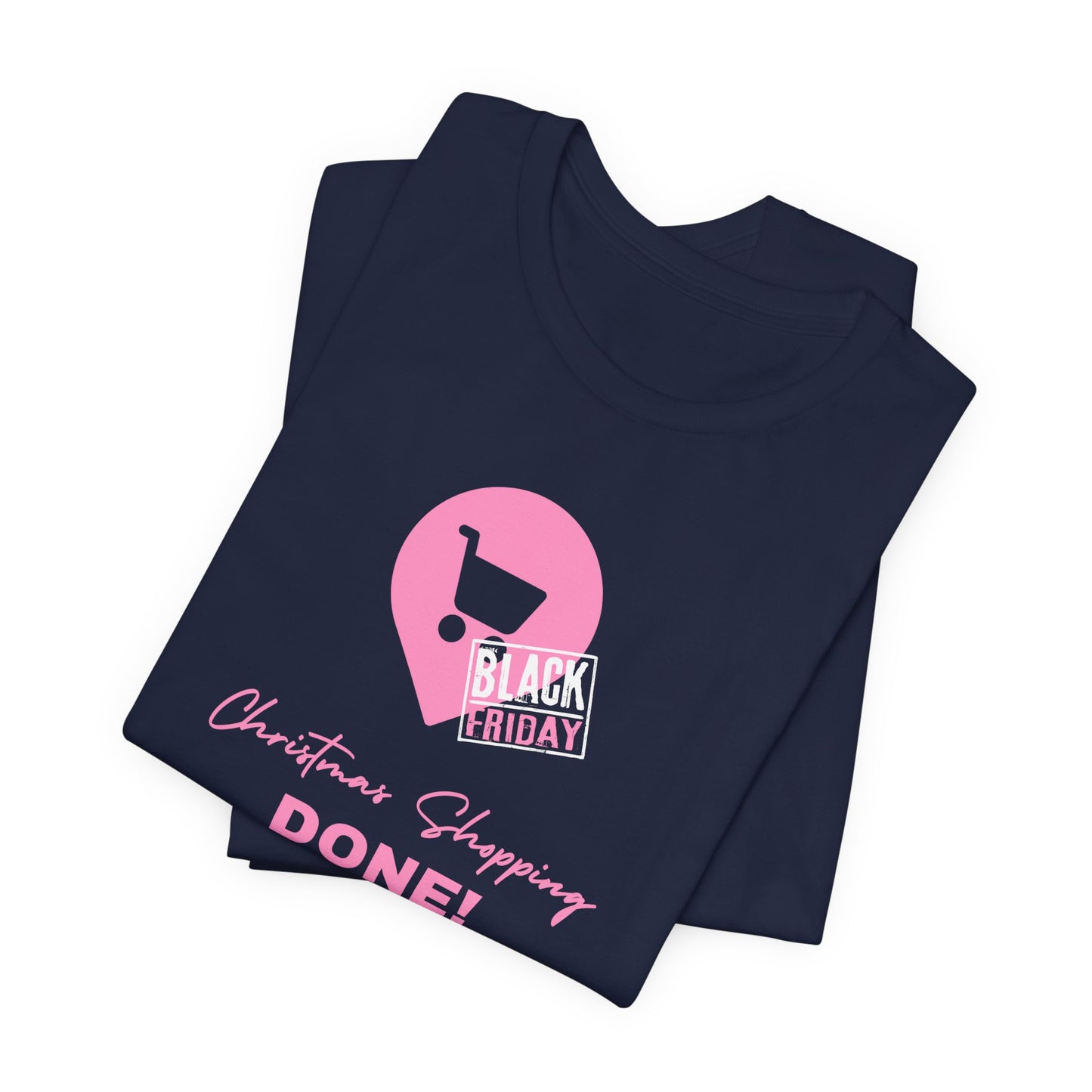 Unisex Jersey Short Sleeve Black Friday Christmas Shopping T-Shirt
