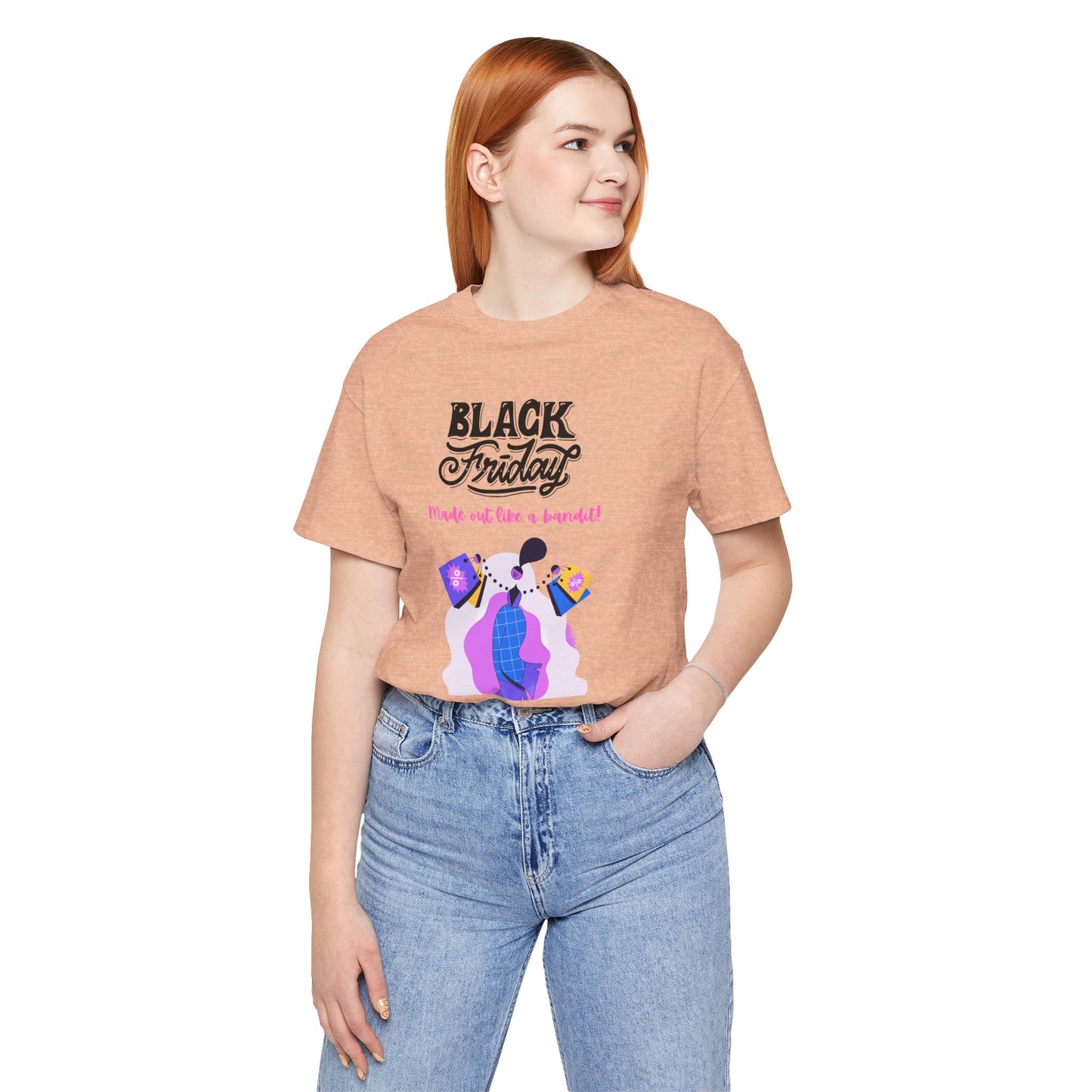 Unisex Jersey Short Sleeve Black Friday Sales T-Shirt