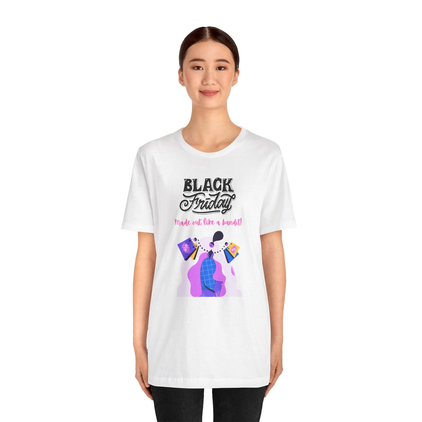 Unisex Jersey Short Sleeve Black Friday Sales T-Shirt