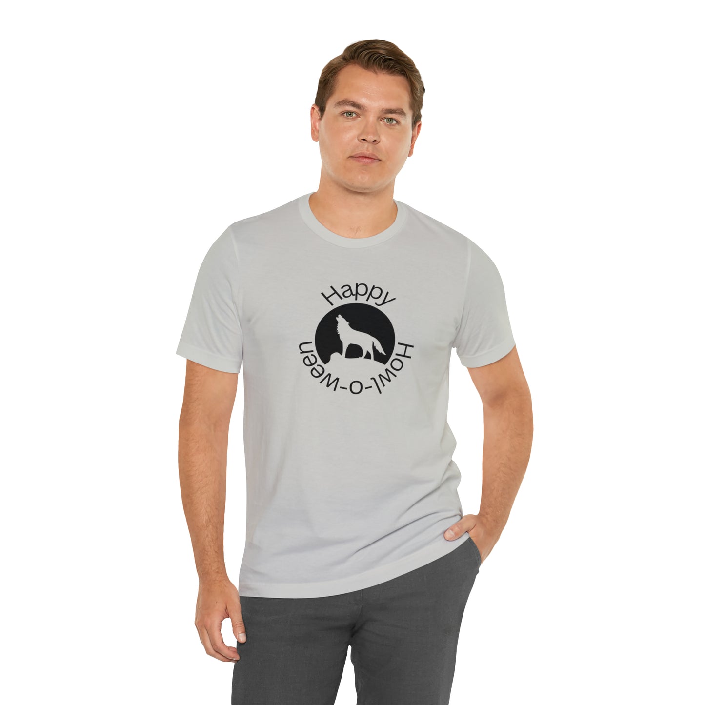 Unisex Howl-O-Ween Wolf T-Shirt