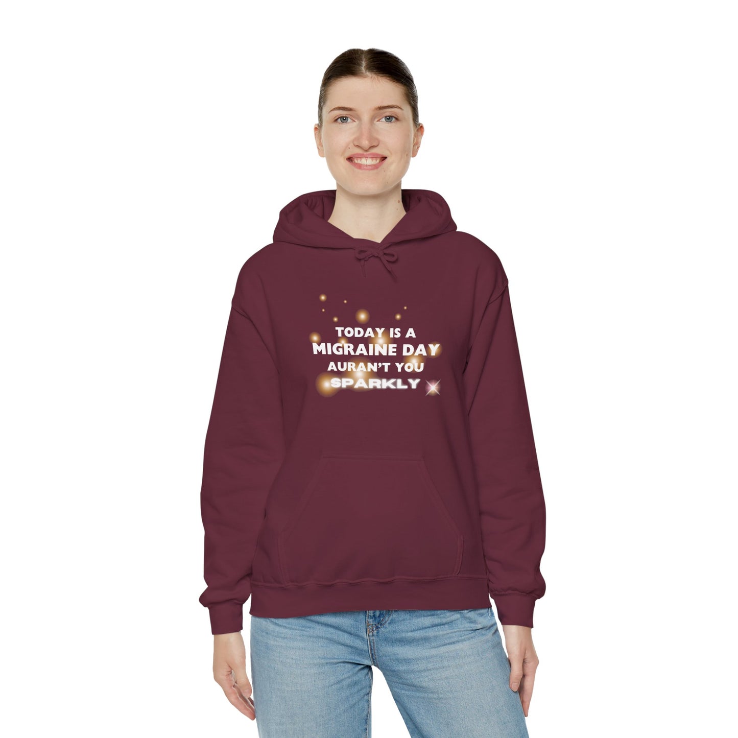 Unisex Heavy Blend™ Migraine Day Hooded Sweatshirt