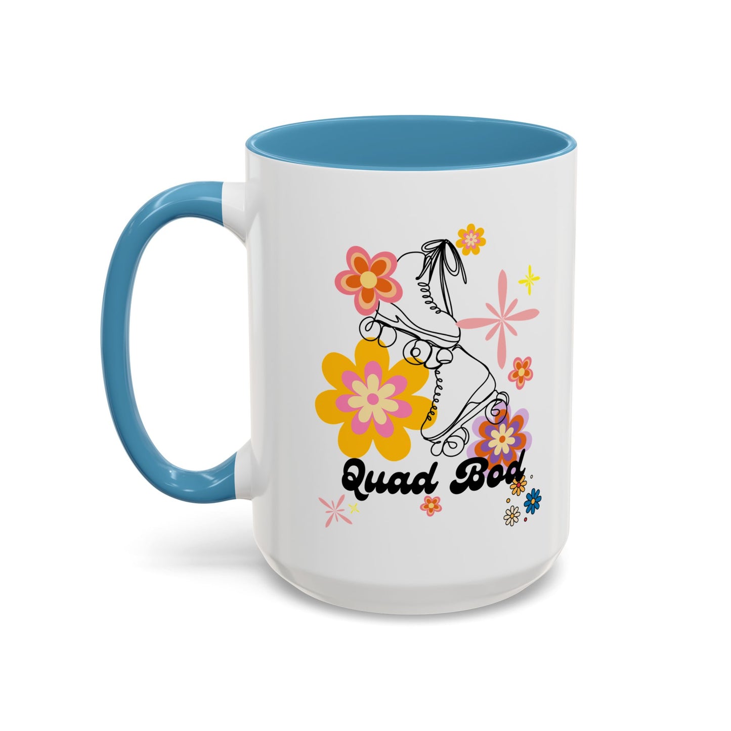 11oz/15oz Retro Vibes Roller Skate Quad Bod Coffee Mug