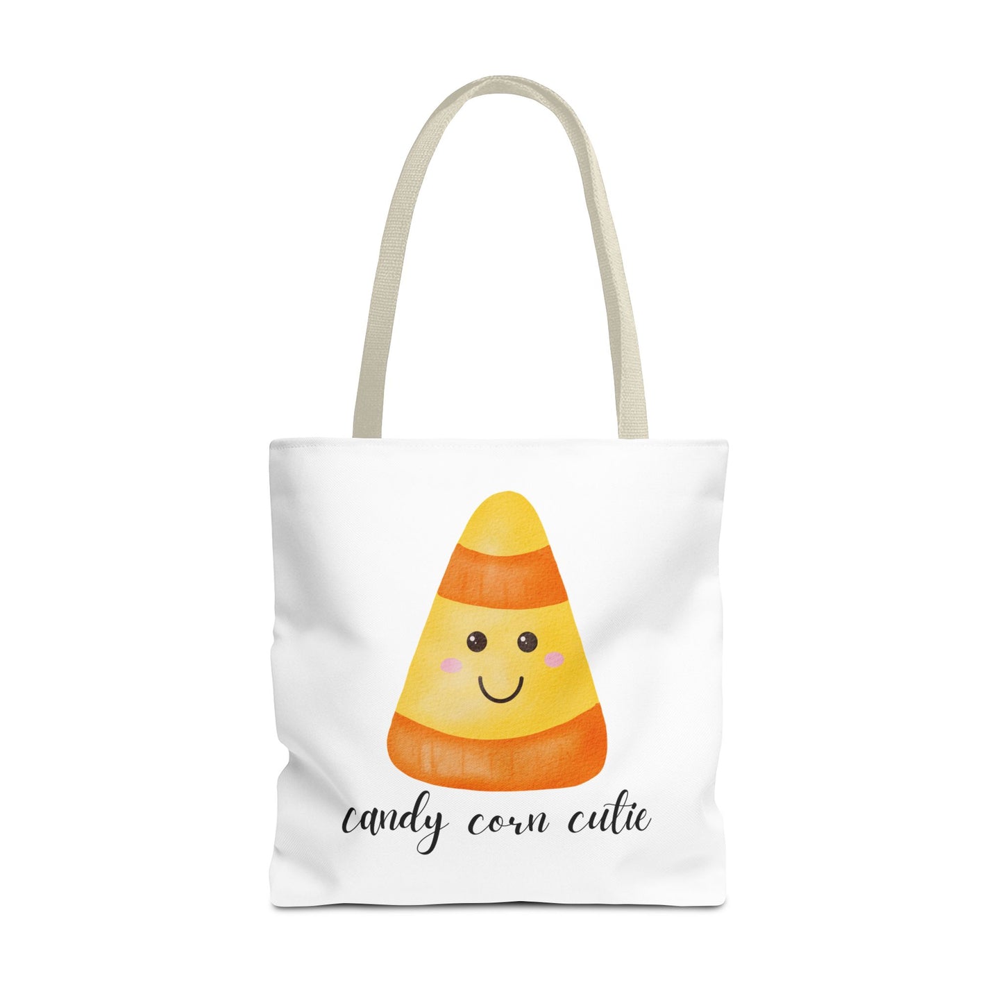 Cute Candy Corn Halloween Spooky Season Tote Trick or Treating Candy Fall Themed Reusable Lunch Bag