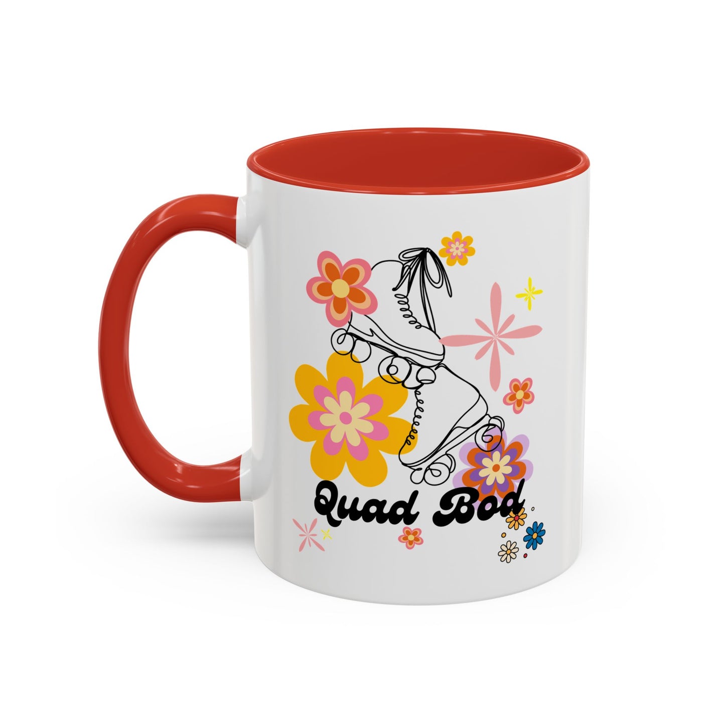 11oz/15oz Retro Vibes Roller Skate Quad Bod Coffee Mug
