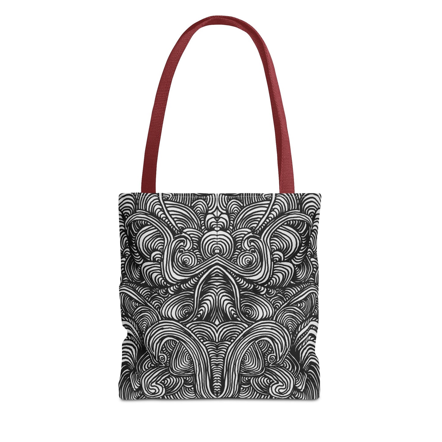 Unisex Original Line Art All Over Print Tote Bag - Mirage