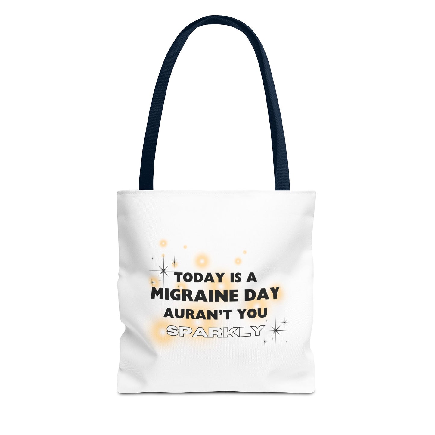 Unisex Migraine Day Invisible Illness Warrior Tote Bag