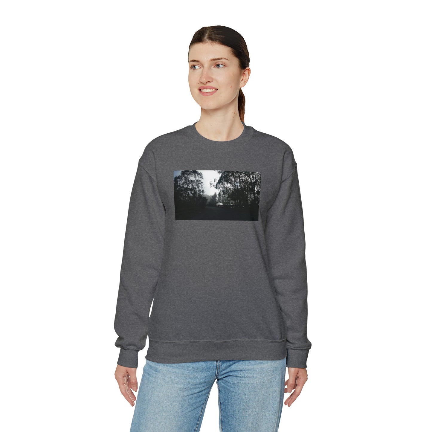 Unisex Travel Sweatshirt I-280 OnRamp Scenic Drive Print