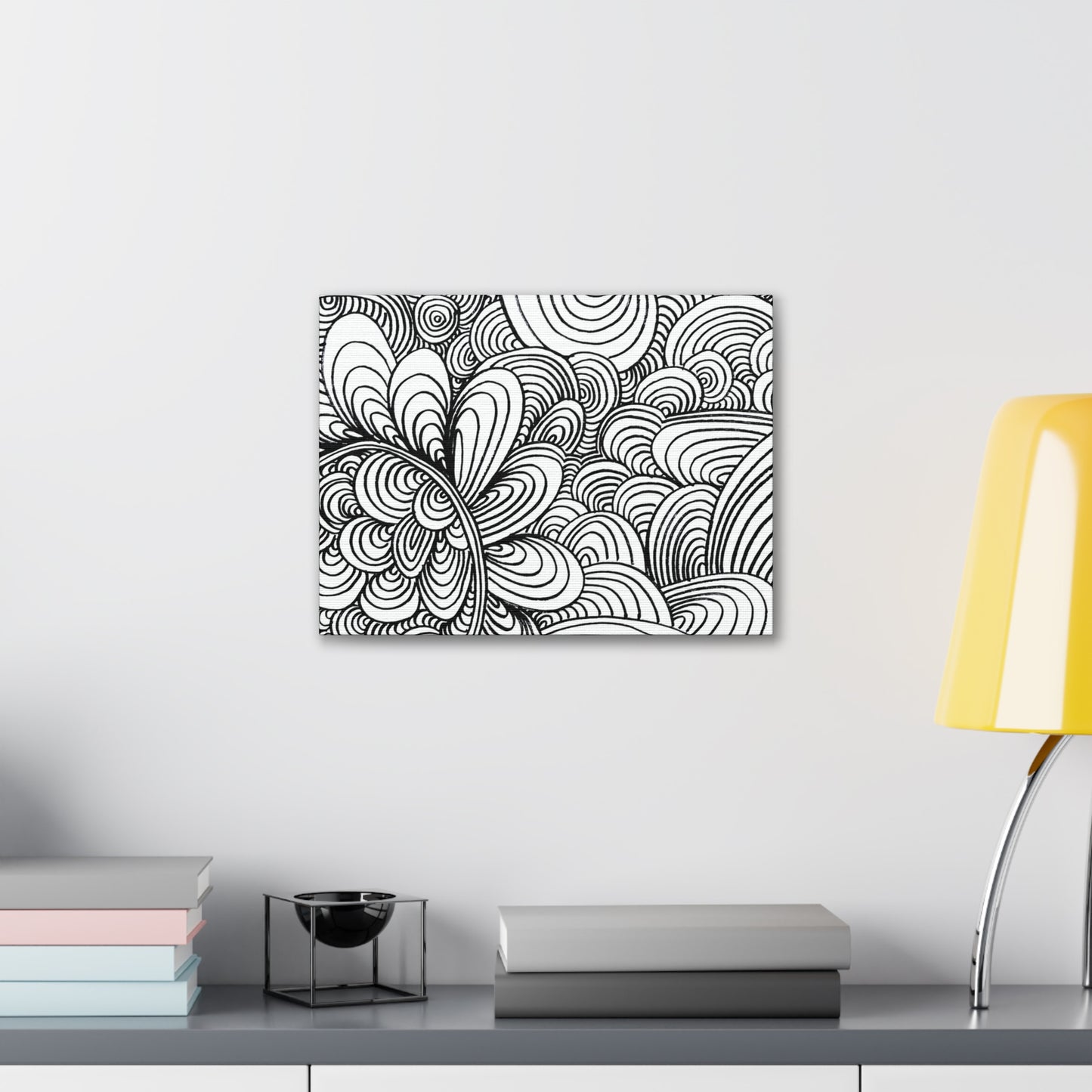 Original Art Canvas Gallery Wraps - Apricots Noir