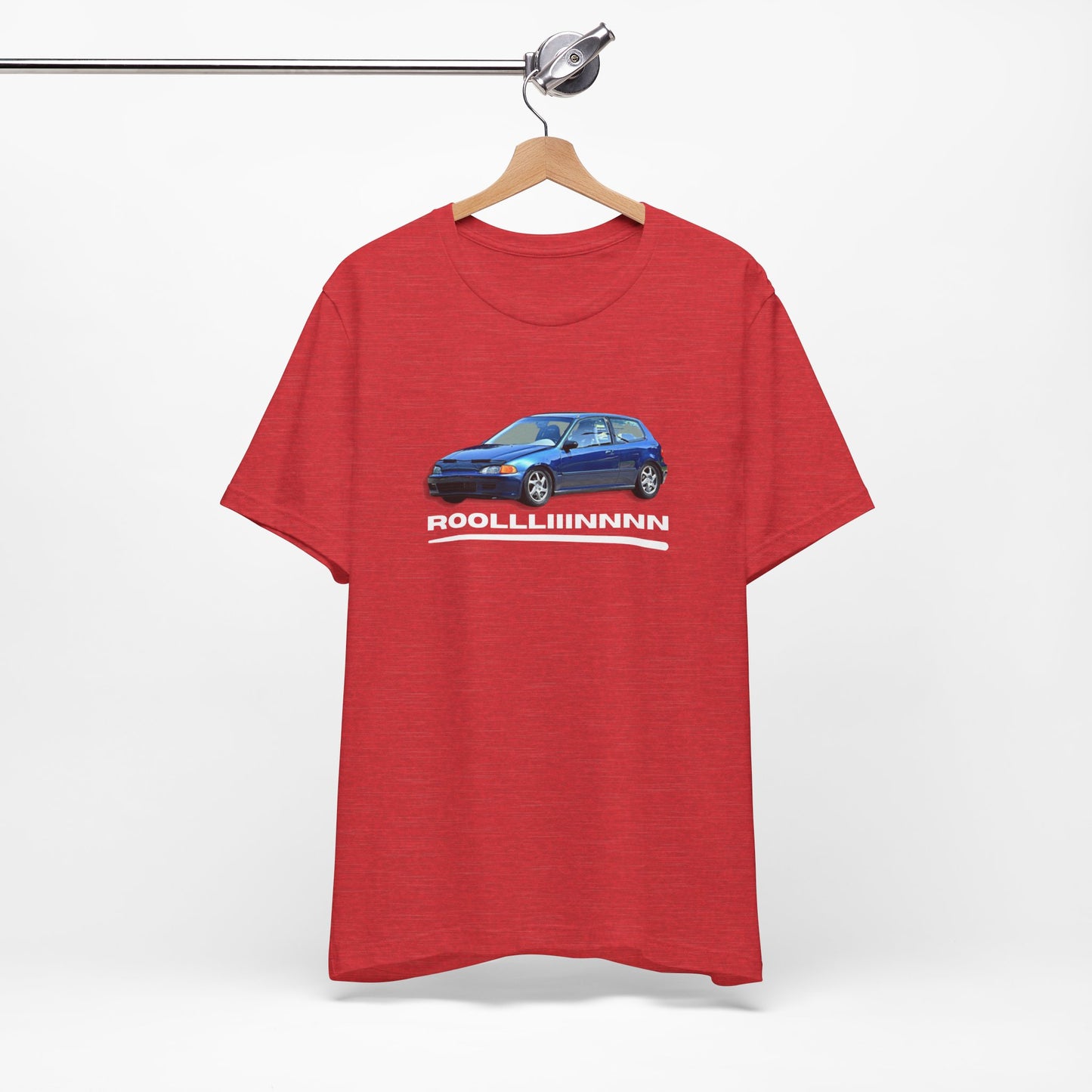 Unisex Jersey Short Sleeve Rolllllin Civic Hatchback Appreciation T-Shirt
