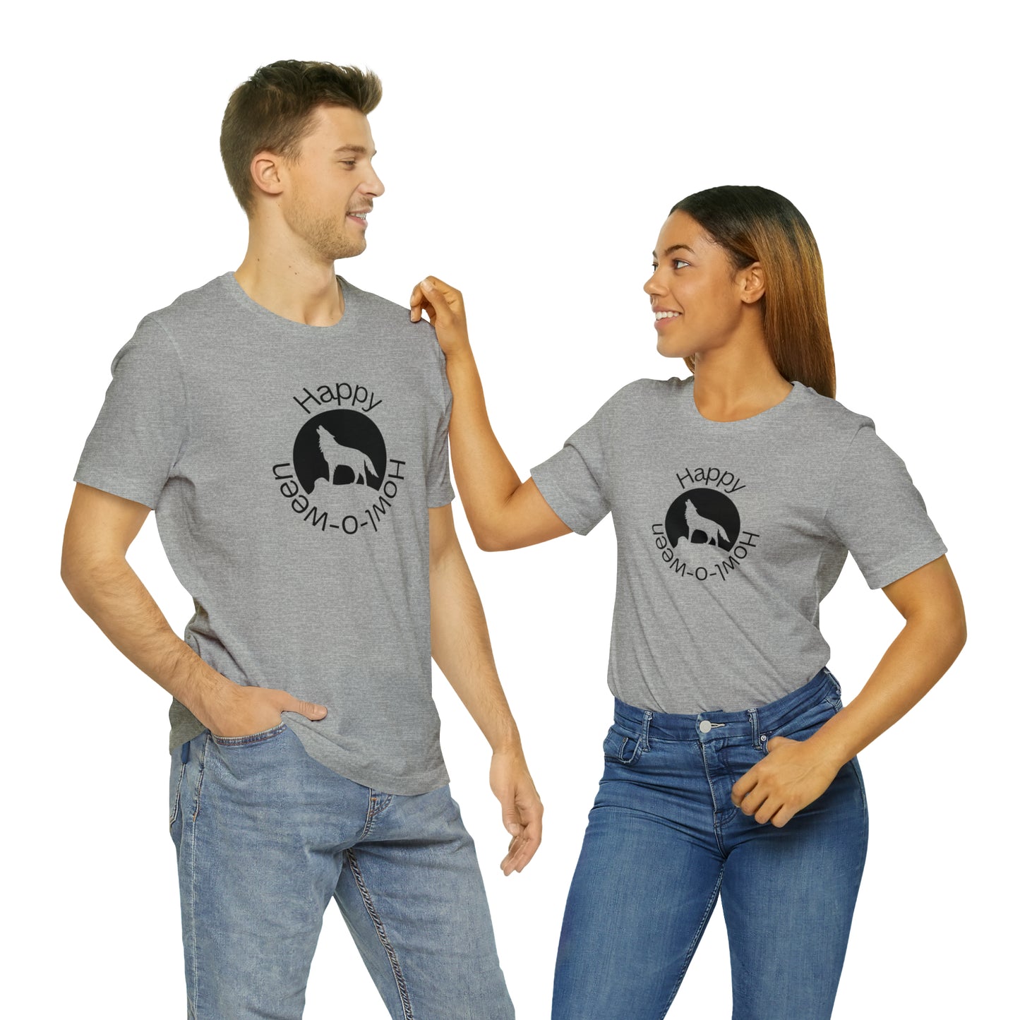 Unisex Howl-O-Ween Wolf T-Shirt