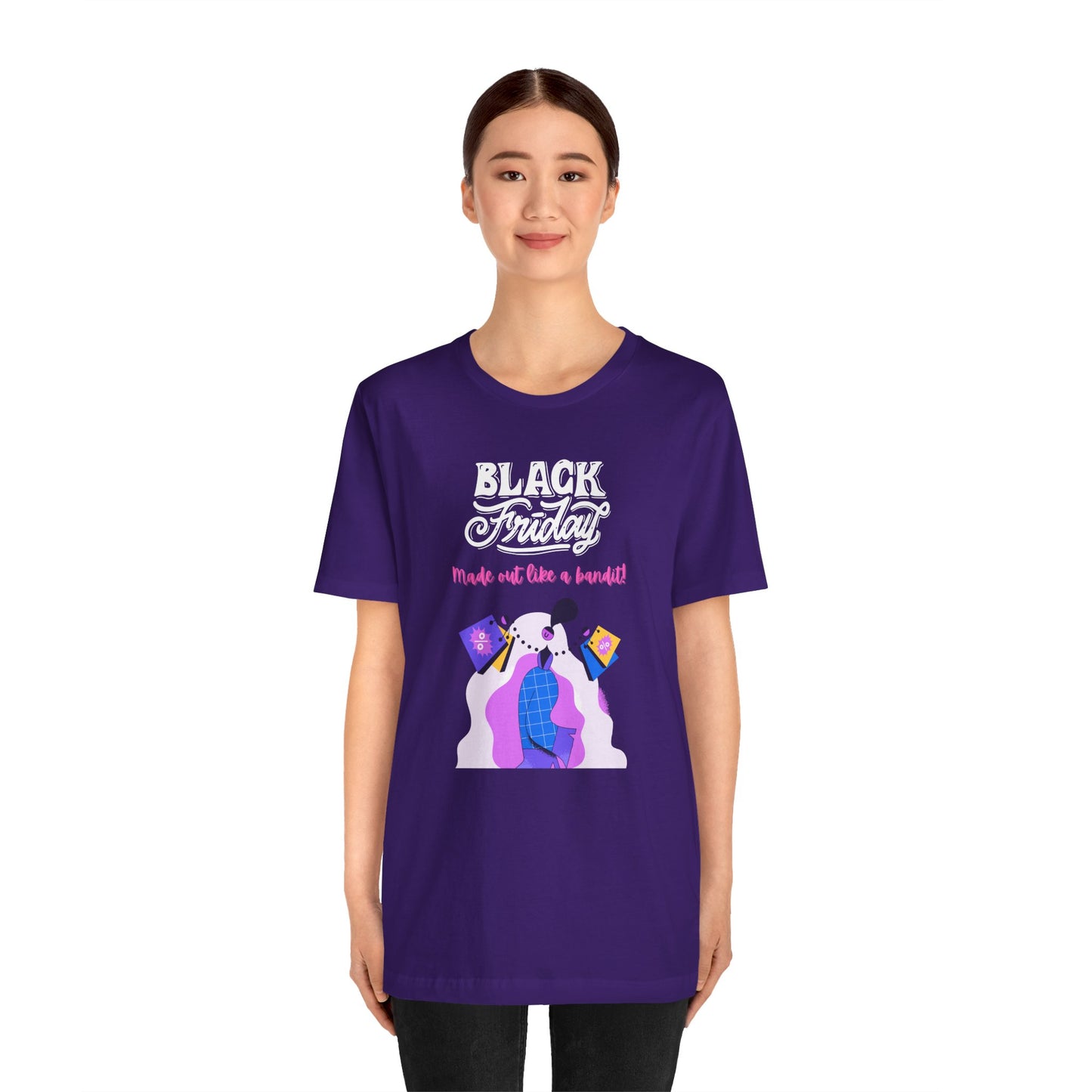 Unisex Jersey Short Sleeve Black Friday Sales T-Shirt