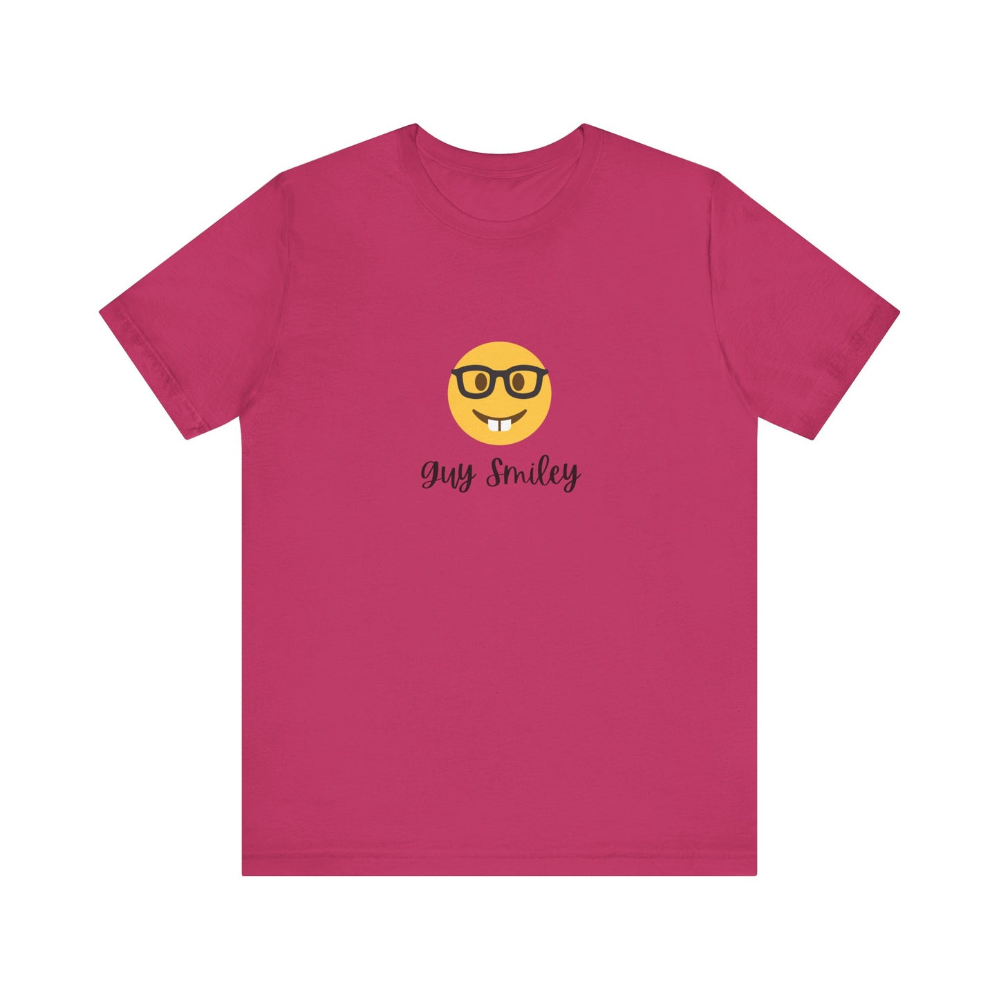 Unisex Jersey Short Sleeve Guy Smiley T-Shirt