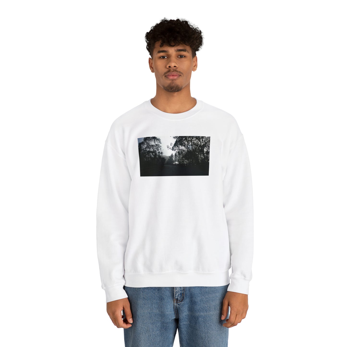 Unisex Travel Sweatshirt I-280 OnRamp Scenic Drive Print