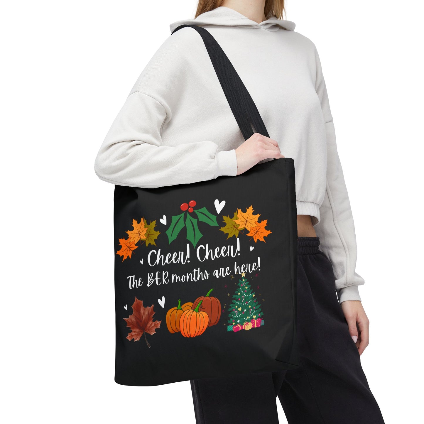 Unisex BER Months Tote Bag Autumn Tote Fall Tote Bag September Tote October Tote Bag November Bag December Tote Bag Favorite Months Tote Bag