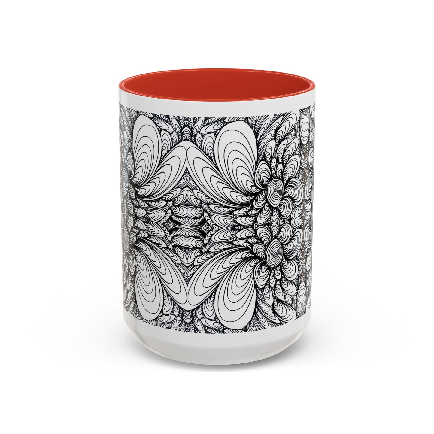 11oz/15oz Original Line Art Mug - Blooms