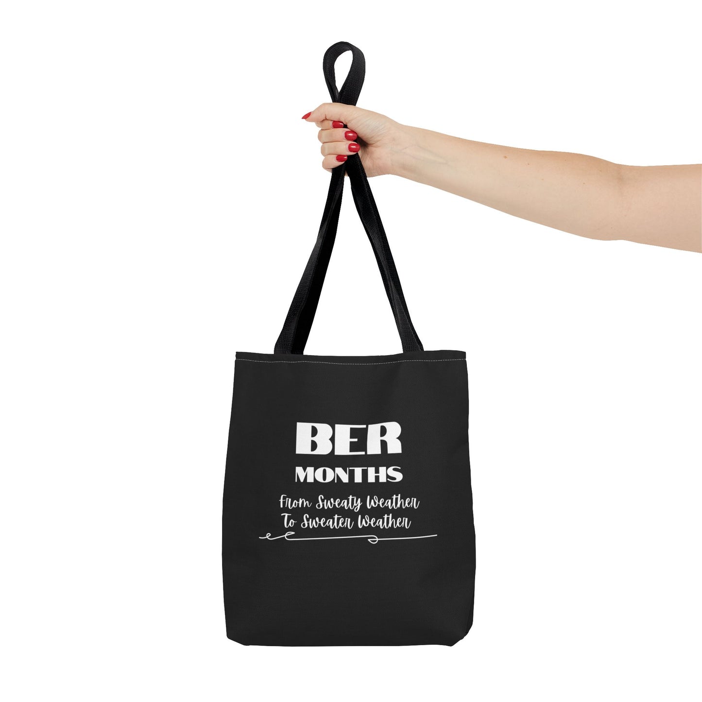 Unisex BER Months Tote Bag Autumn September October November December Tote Bag Favorite Months Tote Bag