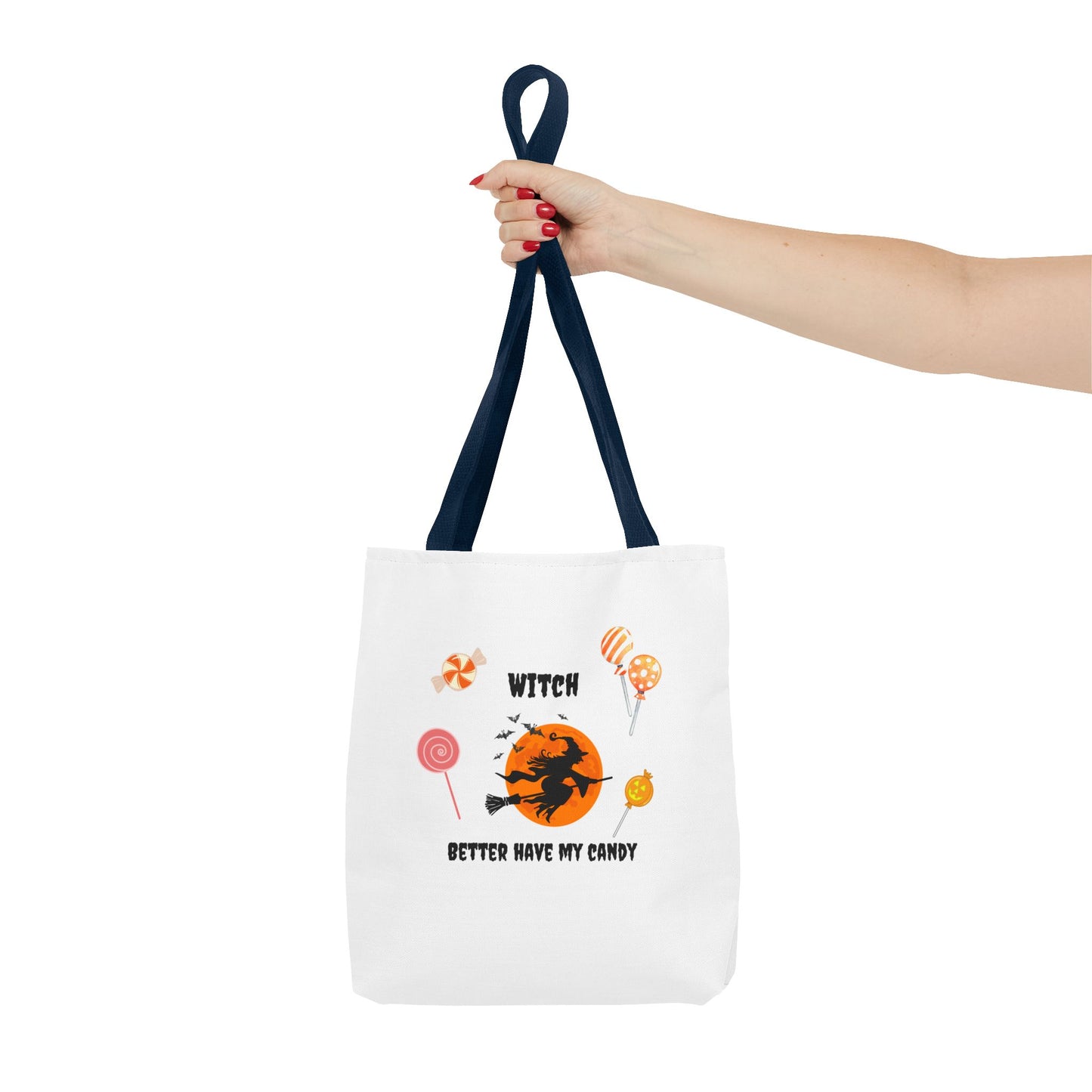 Halloween Tote Bag Spooky Season Trick or Treating Candy Bag Fall Themed Reusable Lunch Tote