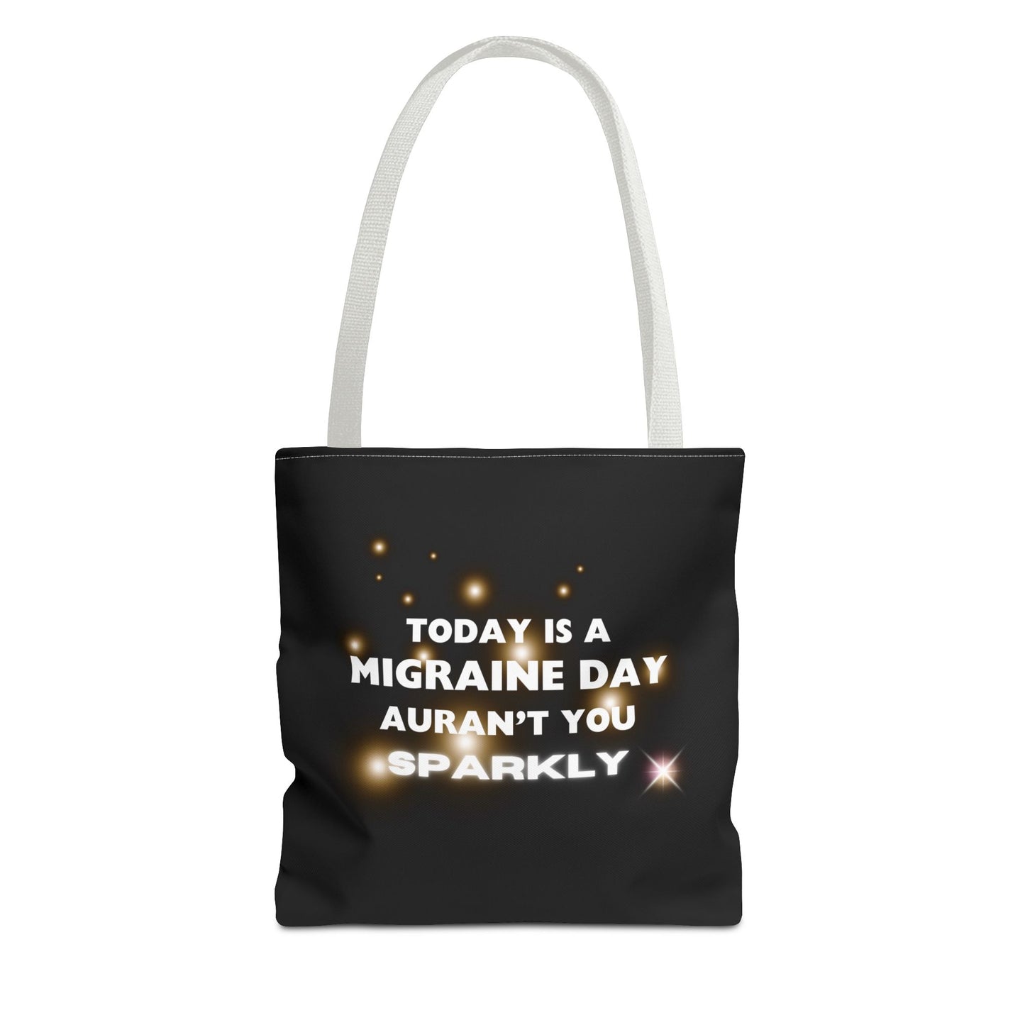 Unisex Migraine Day Invisible Illness Warrior Tote Bag