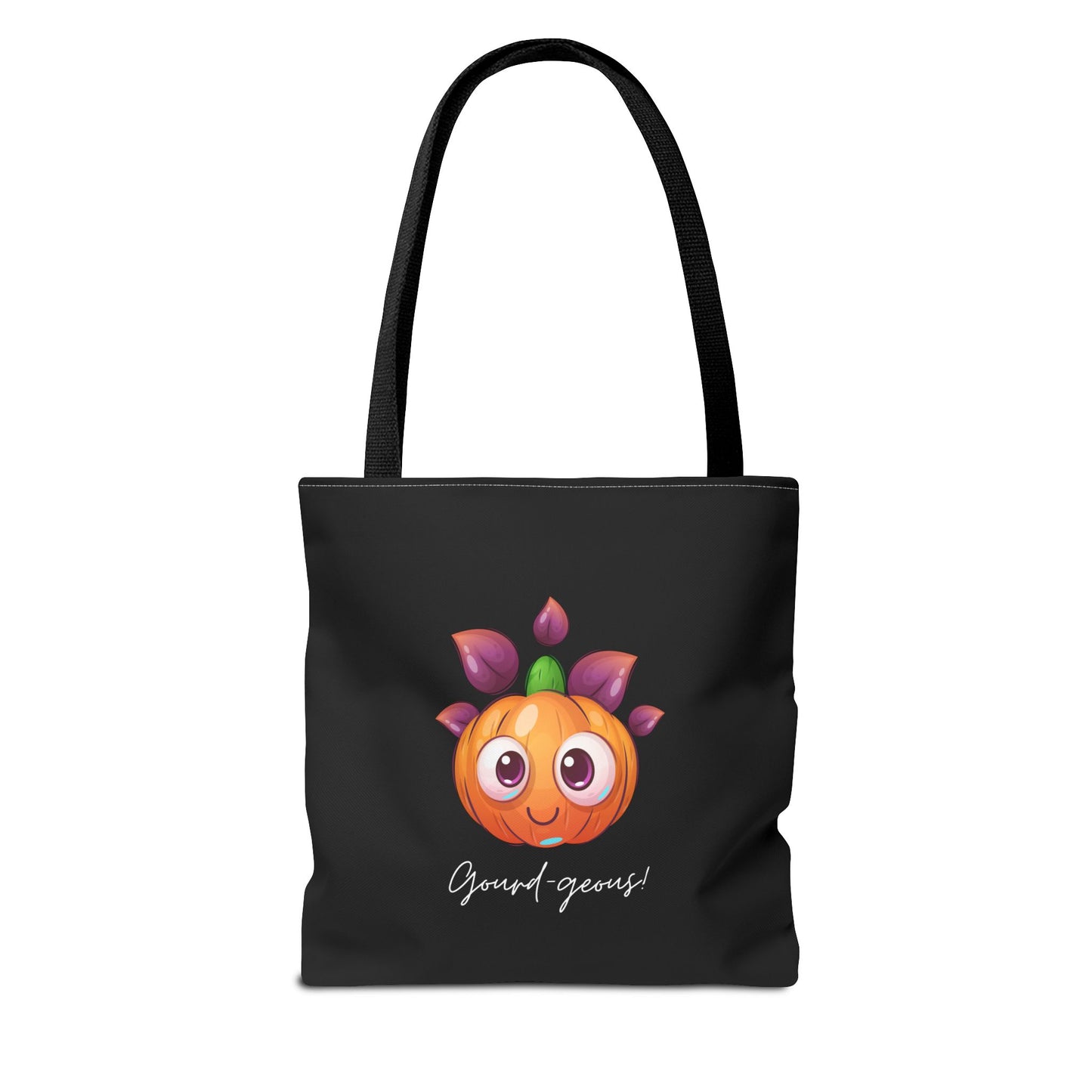 Cute Halloween Pumpkin Tote Spooky Season Tote Trick or Treating Candy Fall Themed Reusable Lunch Tote