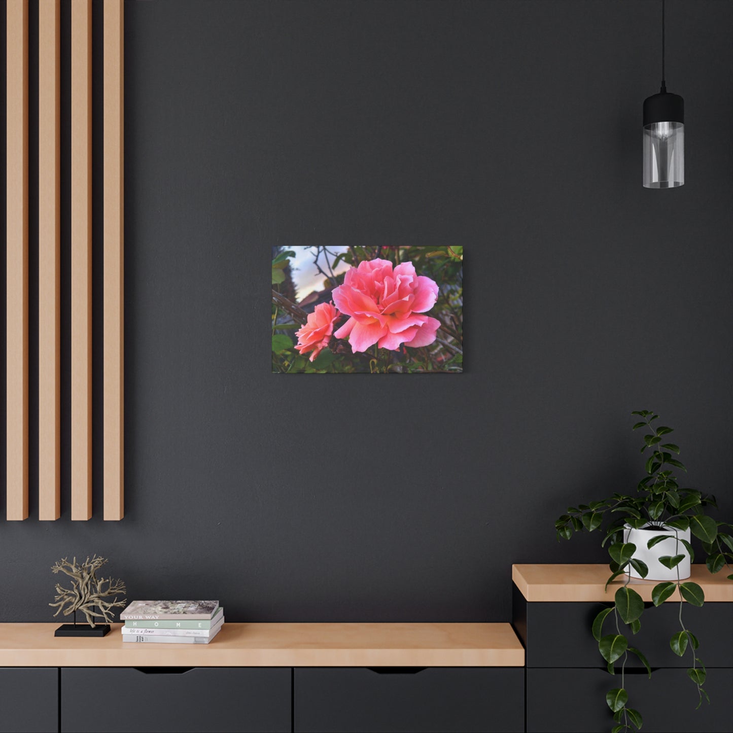 Canvas Gallery Wrap - Double Delight Roses