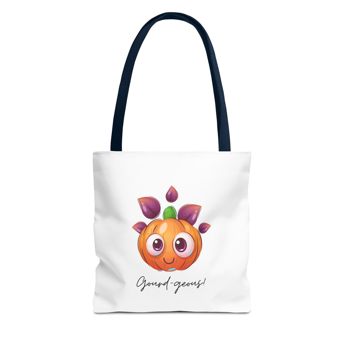 Cute Halloween Pumpkin Tote Spooky Season Tote Trick or Treating Candy Bag Fall Themed Reusable Lunch Tote