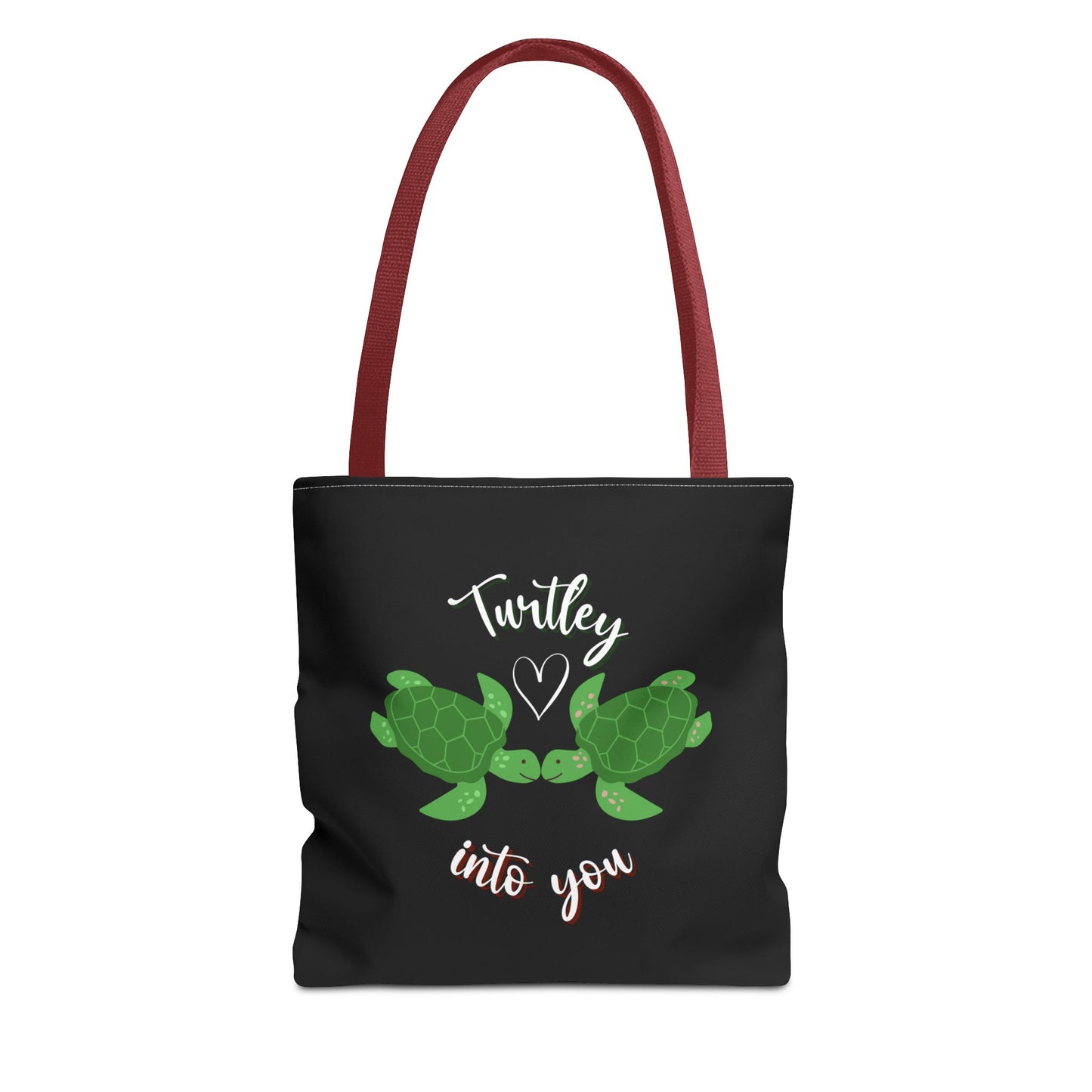 Unisex Cute Turtle Lover Turtley Into You Tote Bag