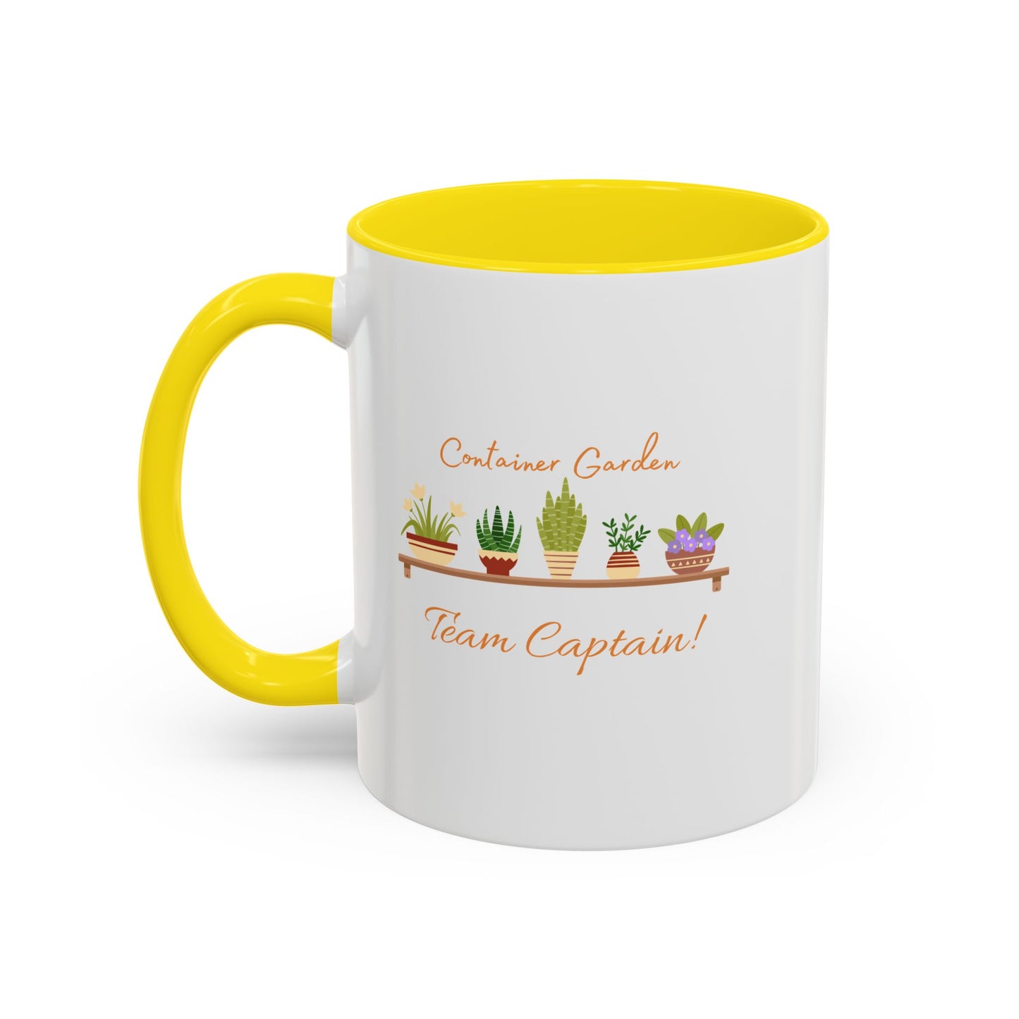 11oz/15oz Garden Themed Container Garden Team Captain Plant Parent Coffee Mug