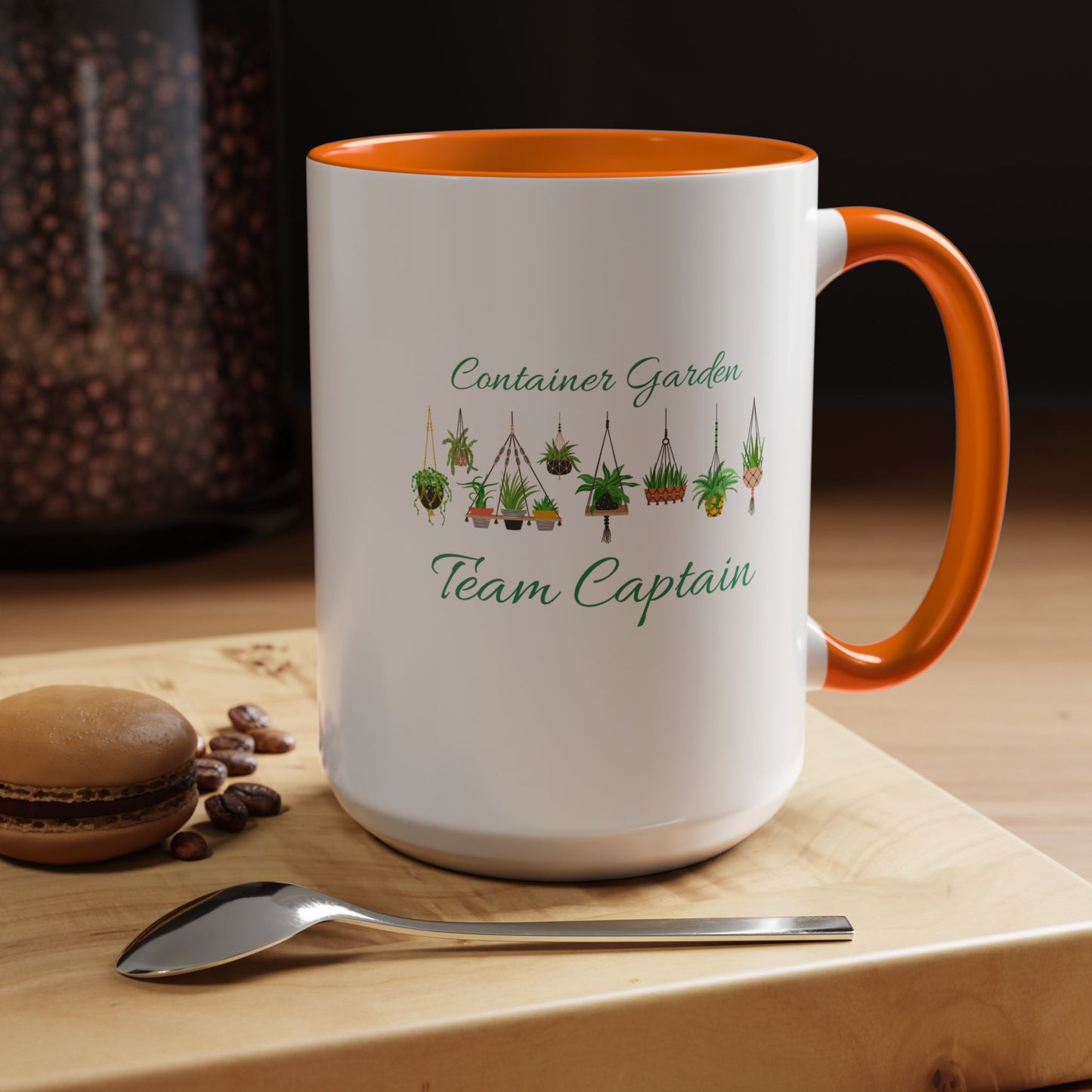 11oz/15oz Garden Themed Container Garden Team Captain Plant Parent Coffee Mug