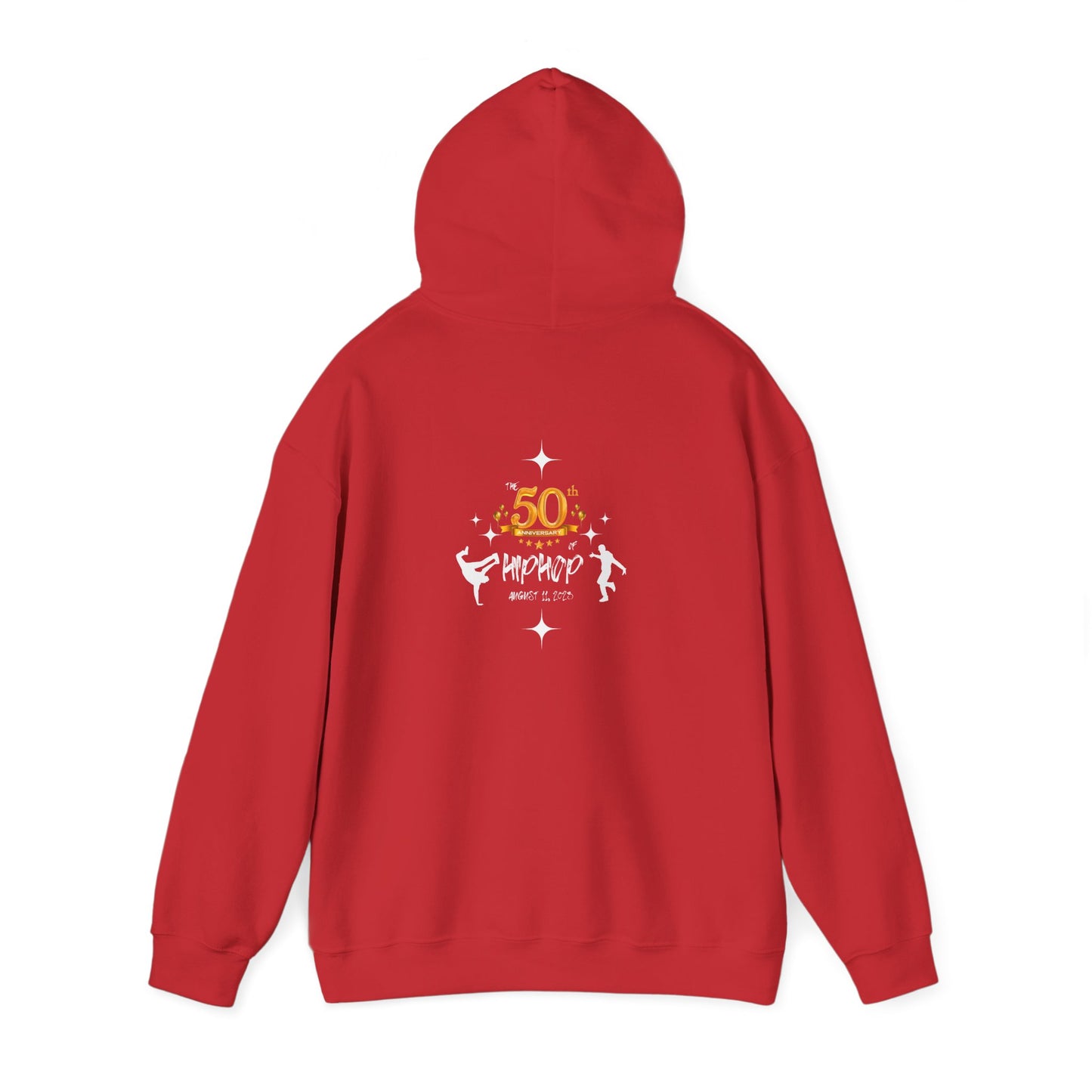 Unisex Heavy Blend™ 50th Anniversary of HipHop August 11, 2023 Commemorate 50 Years Hooded Sweatshirt