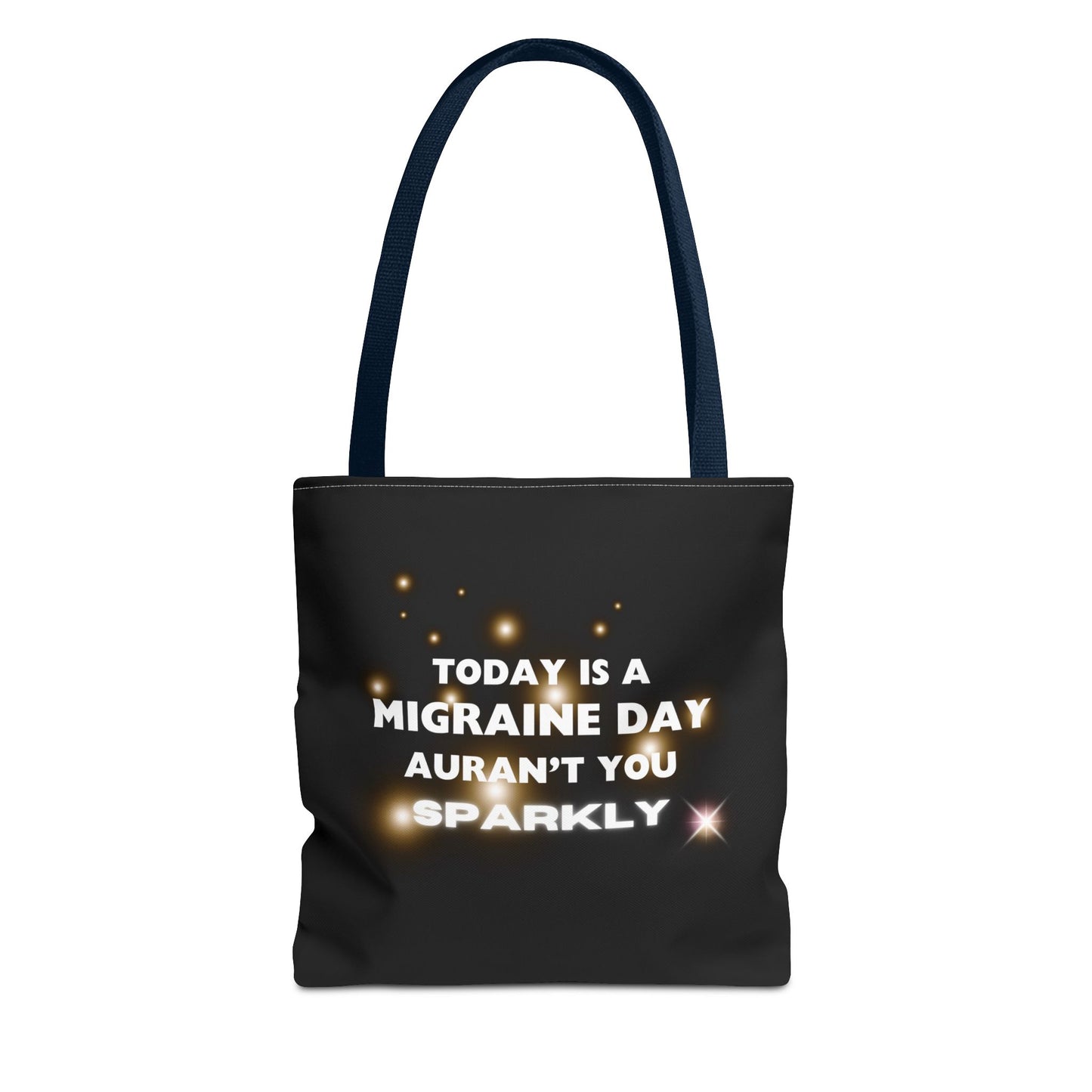 Unisex Migraine Day Invisible Illness Warrior Tote Bag