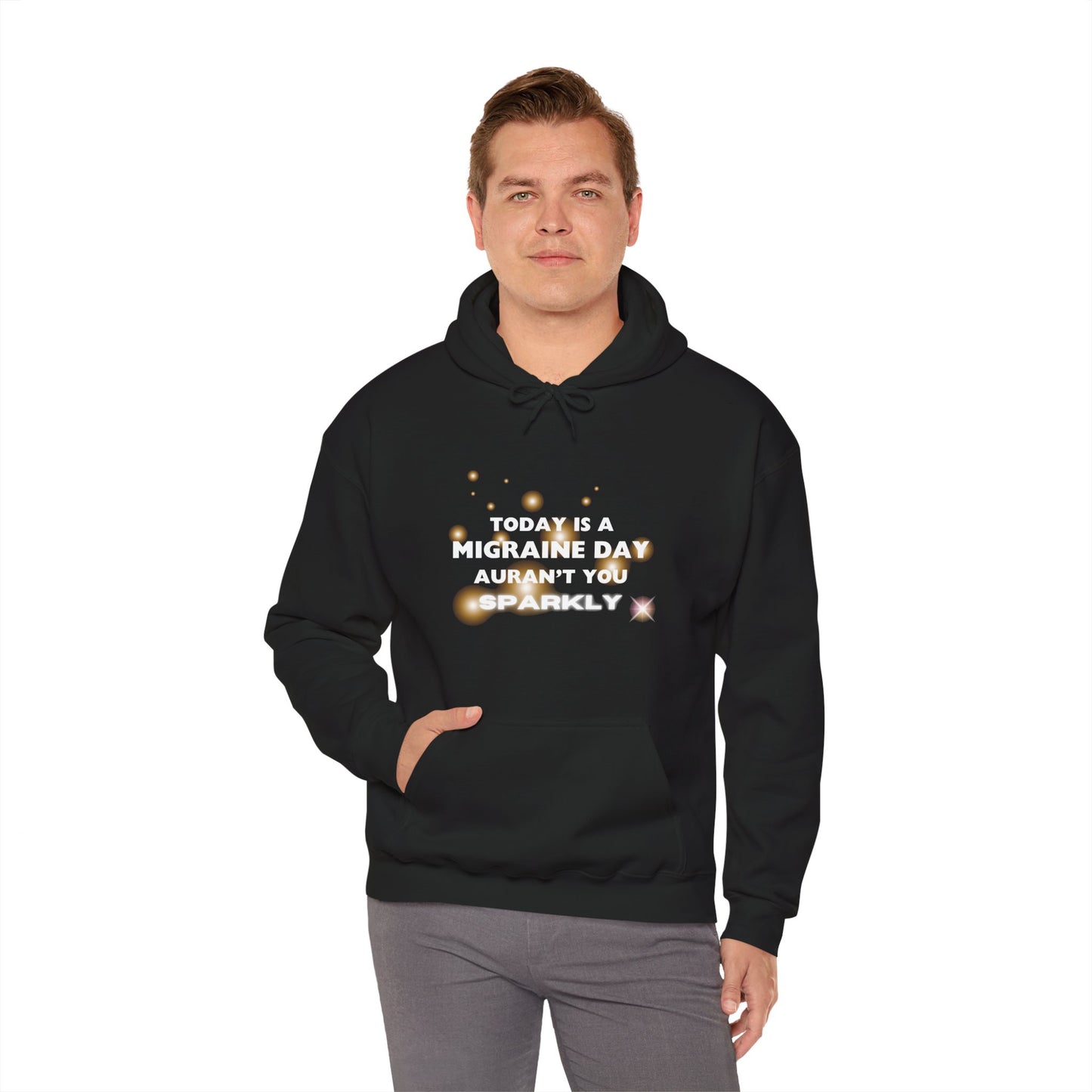 Unisex Heavy Blend™ Migraine Day Hooded Sweatshirt