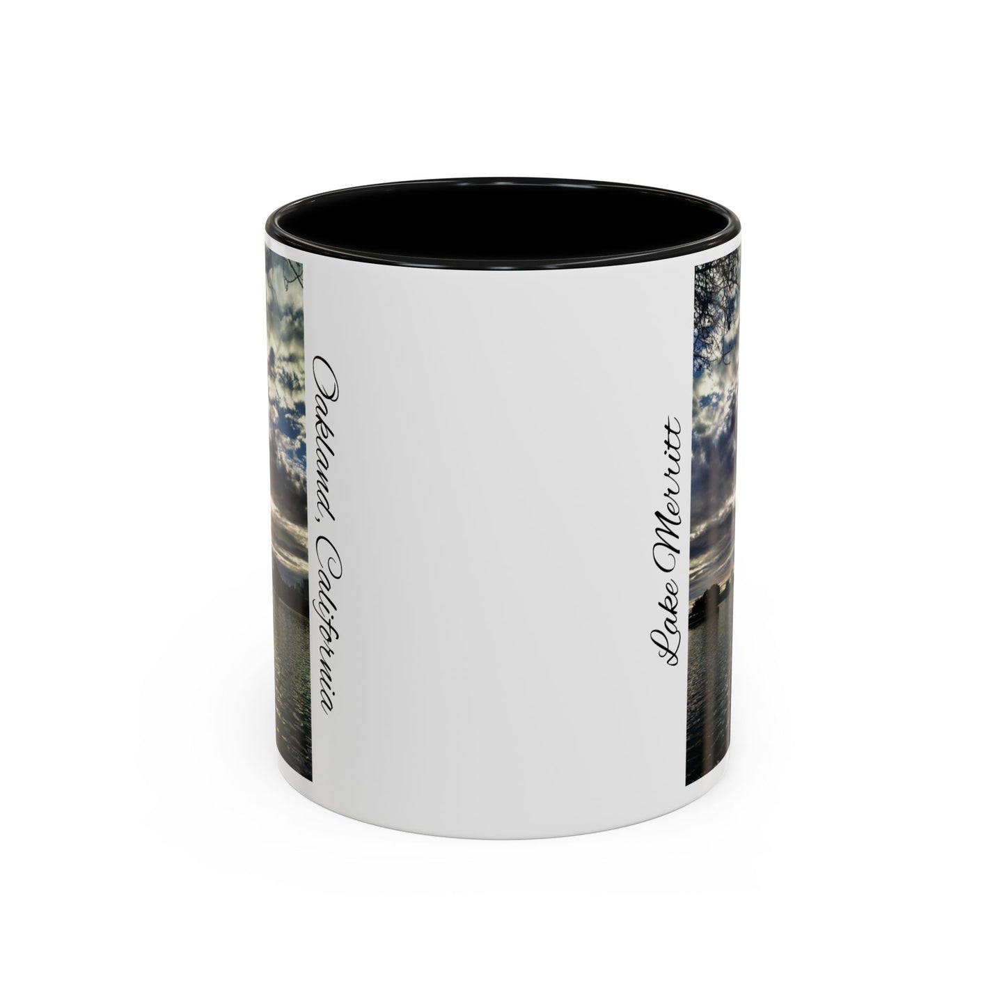 11oz/15oz Two Tone Lake Merritt, Oakland California San Francisco Bay Area Keepsake Coffee Mug