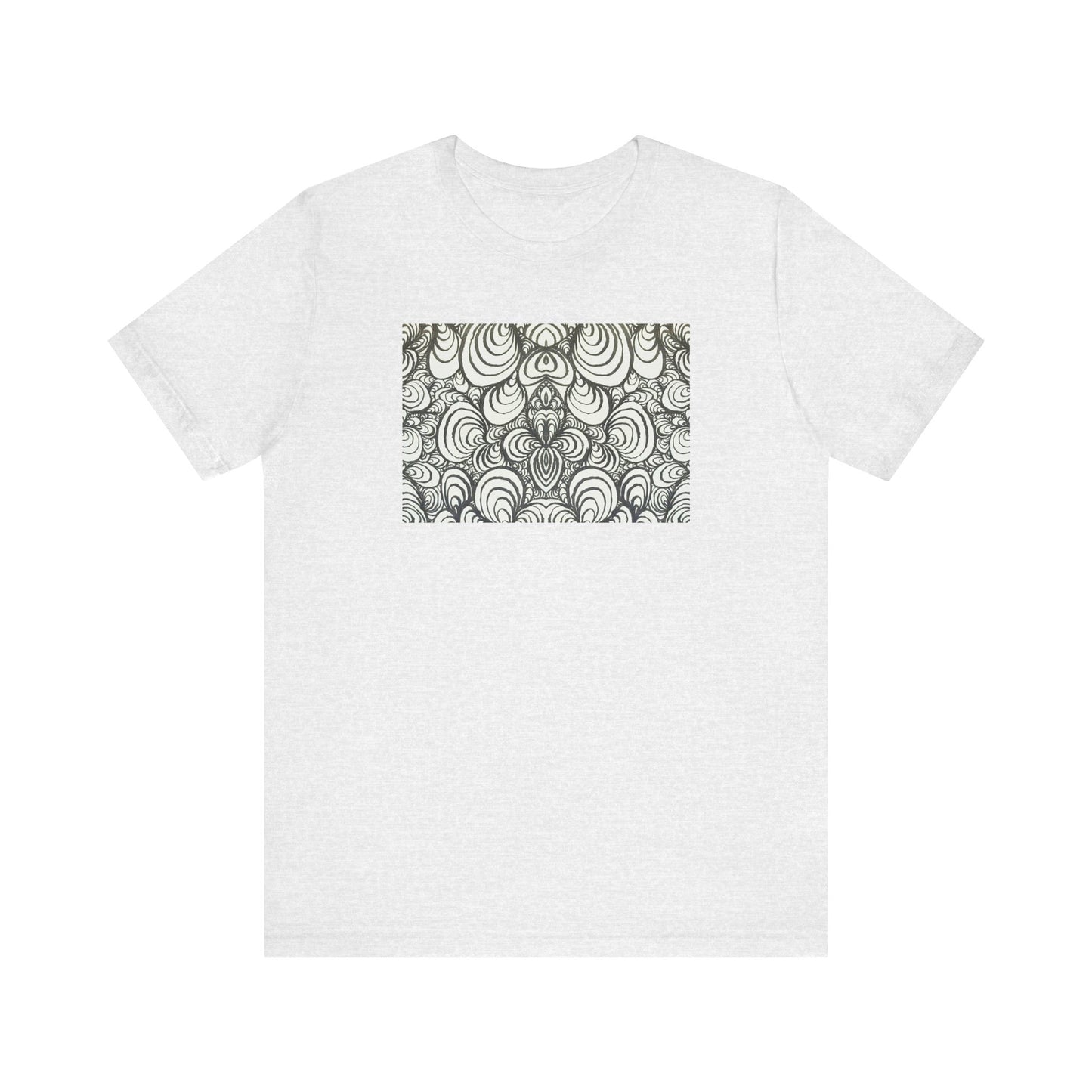 Unisex Original Line Art T-Shirt - Puzzle Panels 1