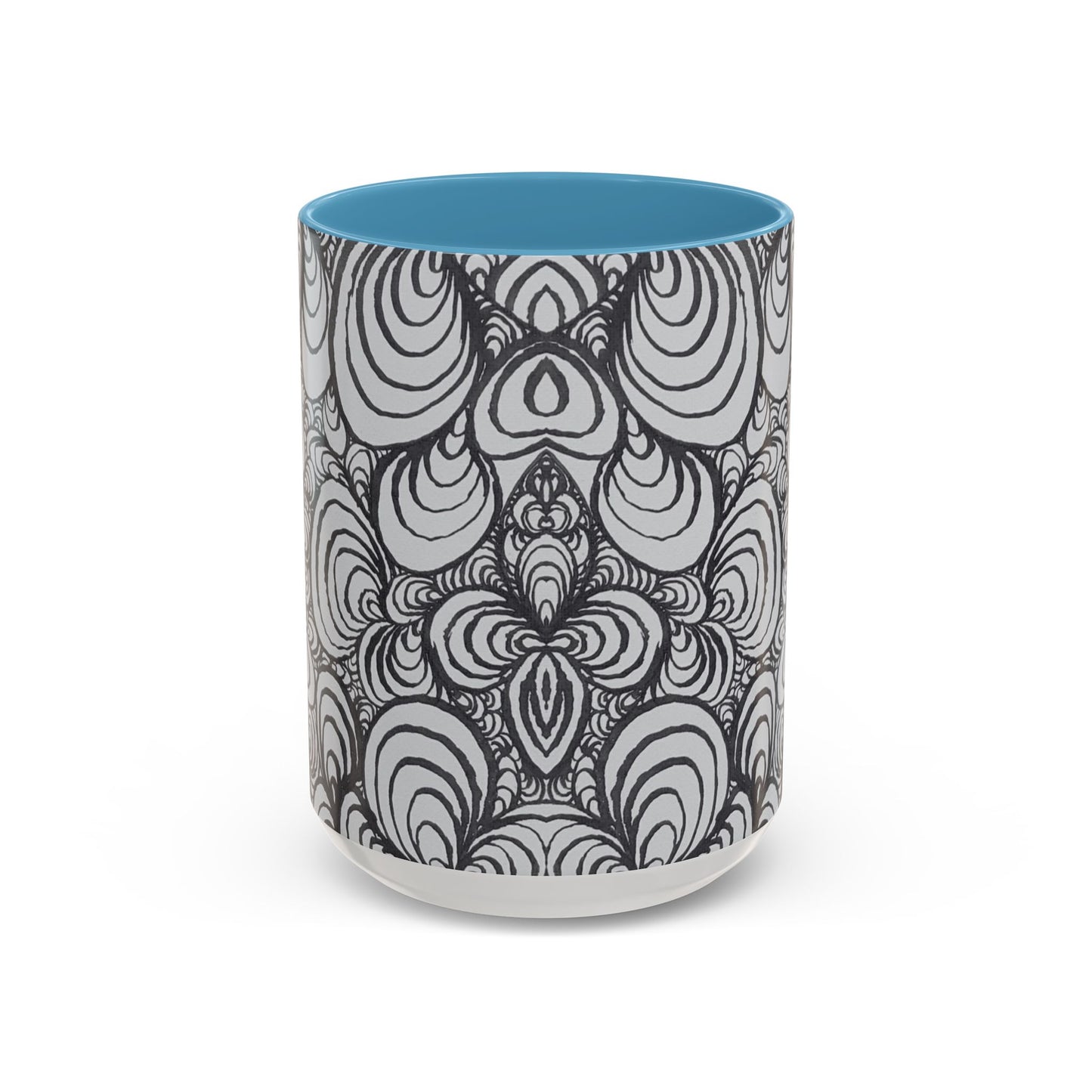 11oz/15oz Original Line Art Mug - Puzzle Panels 1