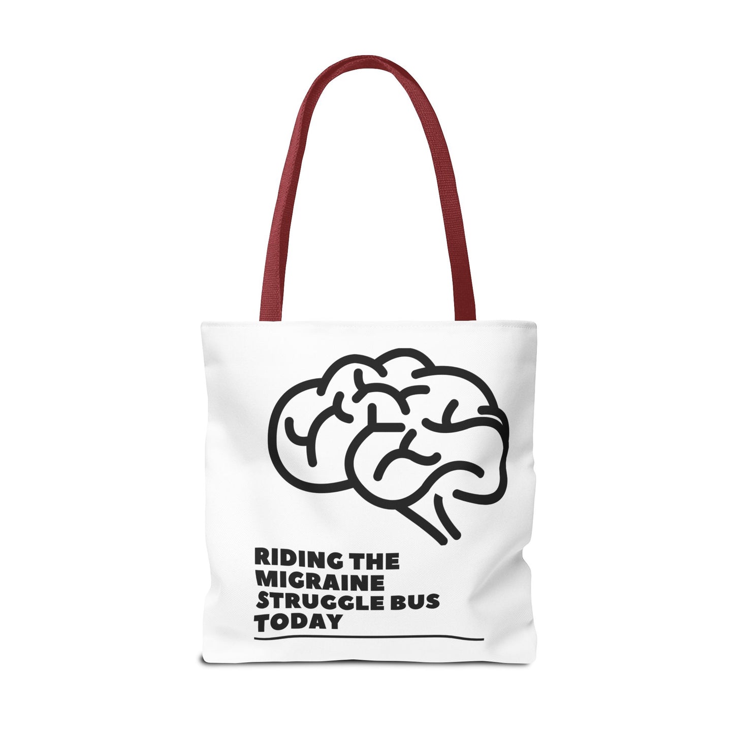 Unisex Migraine Day Invisible Illness Warrior Tote Bag